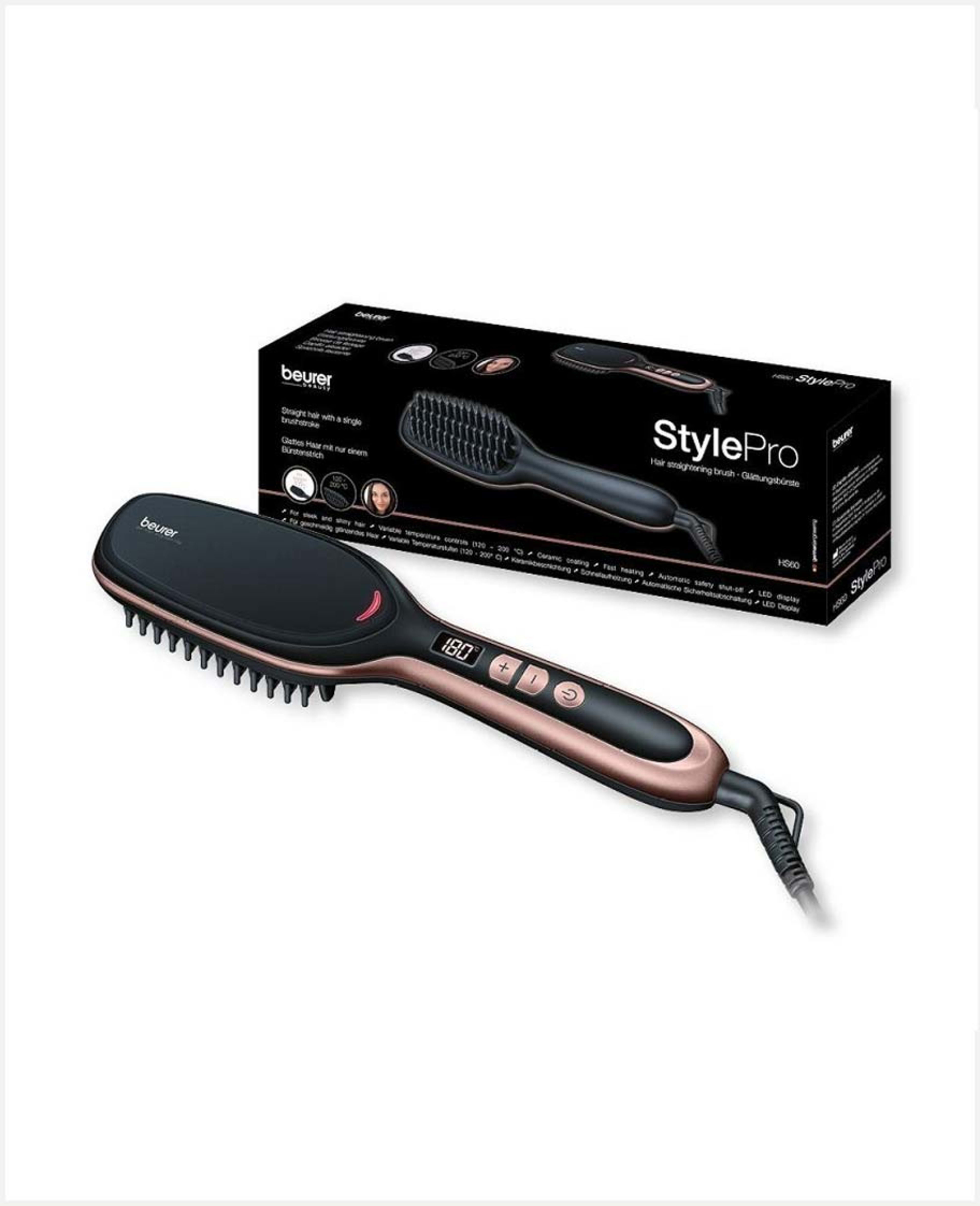 Beurer Hair Straightening Brush Hs60