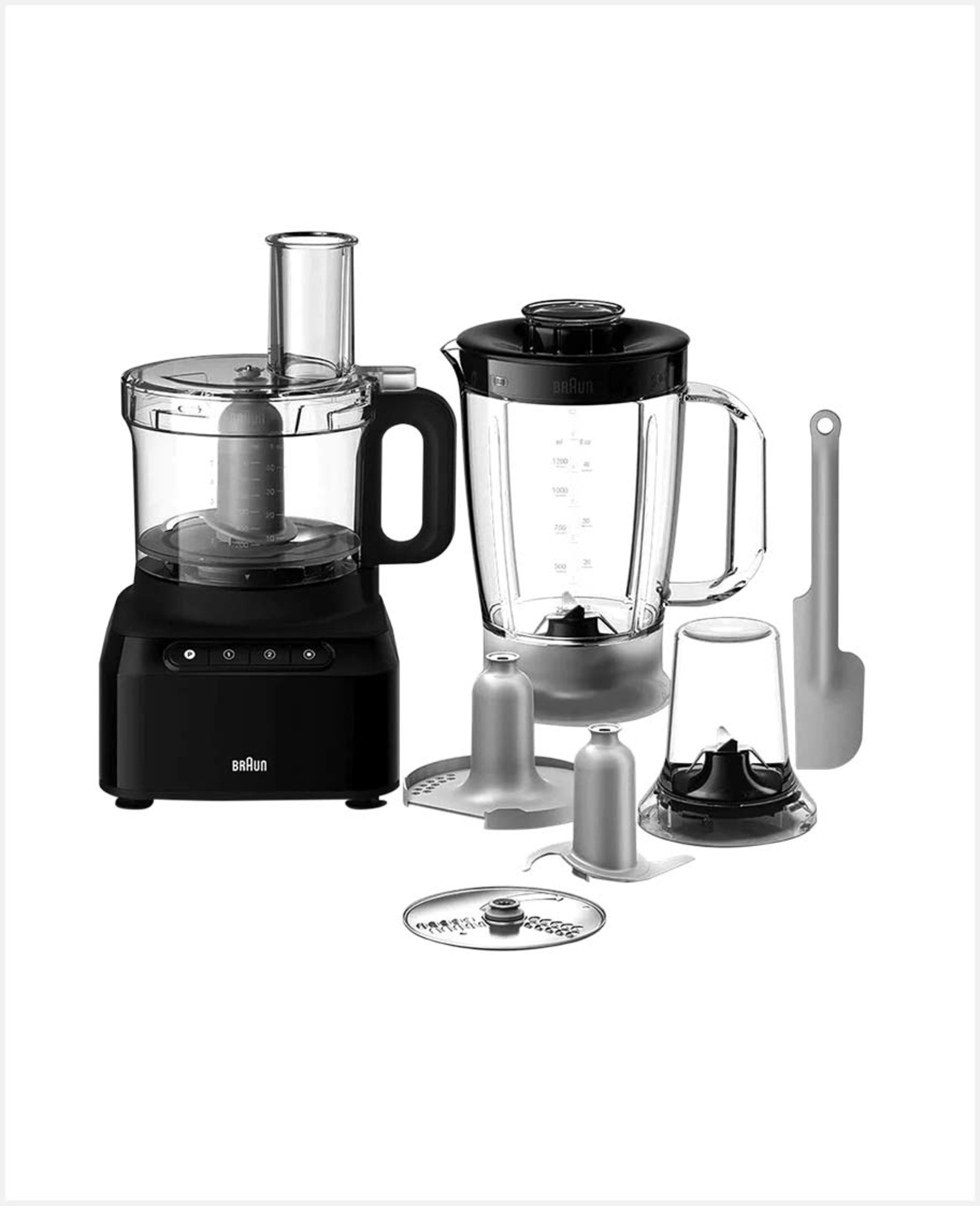 Braun Purease Food Processor with Blender Fp0132wh