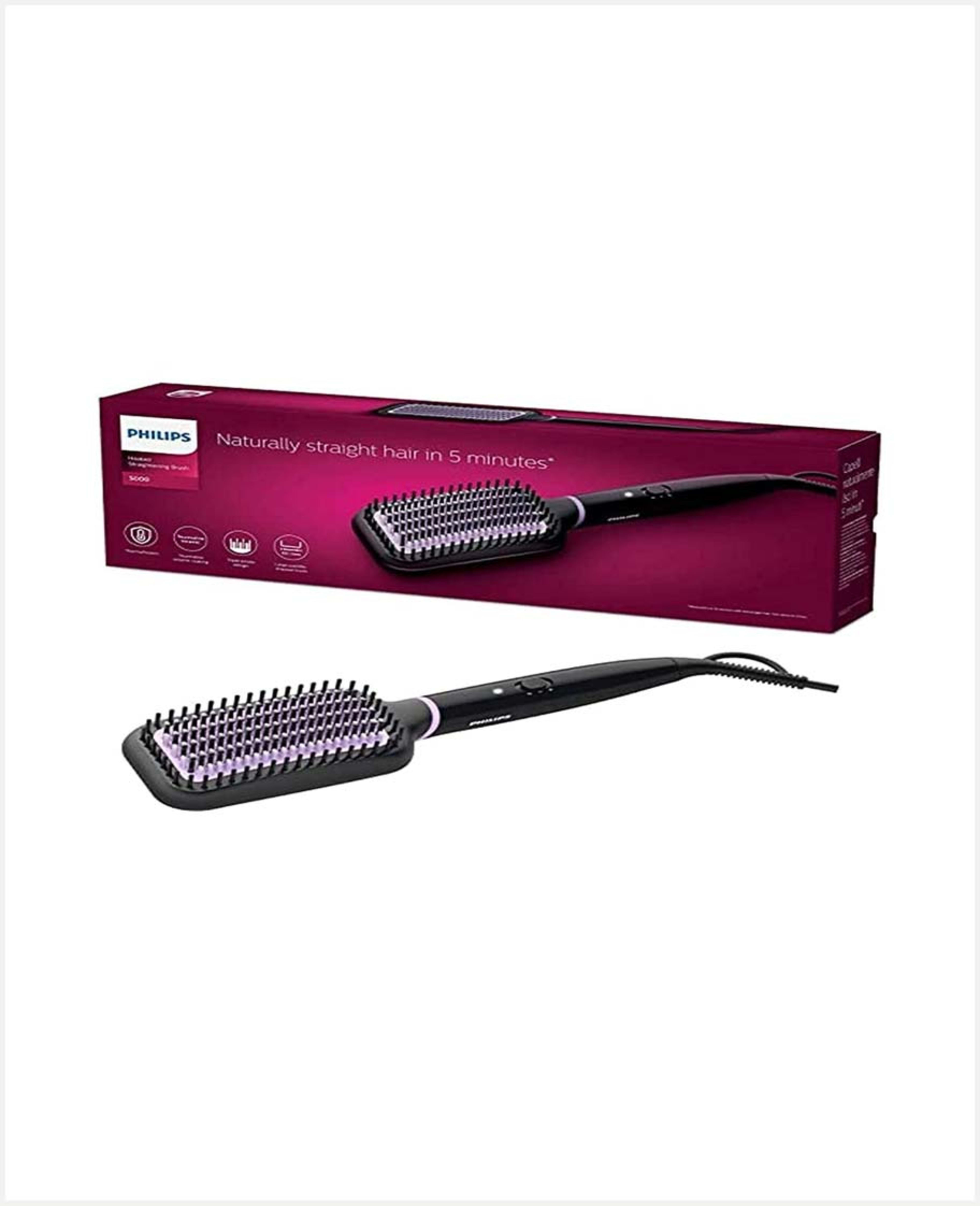 Philips Straightening Brush Bhh880/03