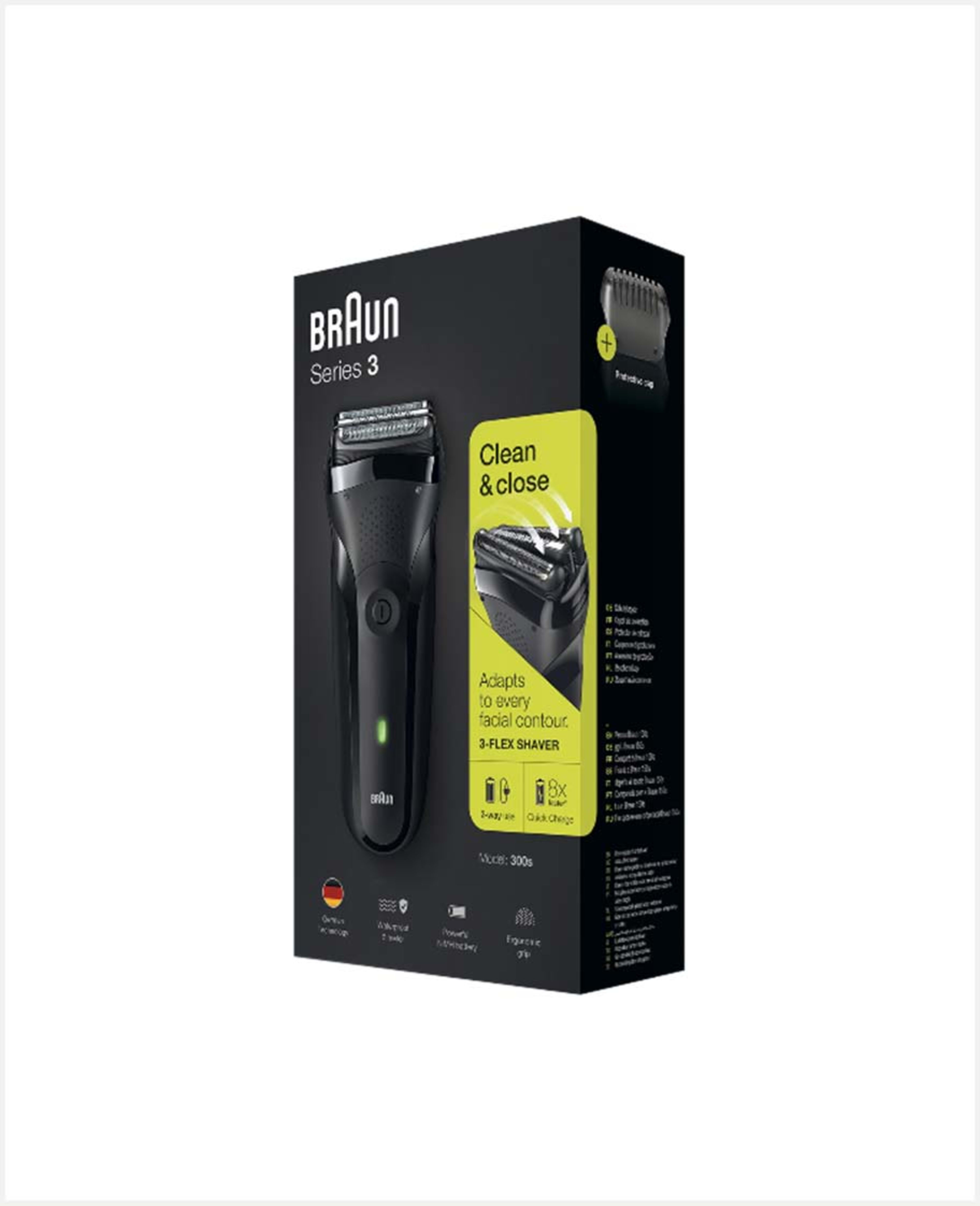 Braun 3 Shaver Black 300