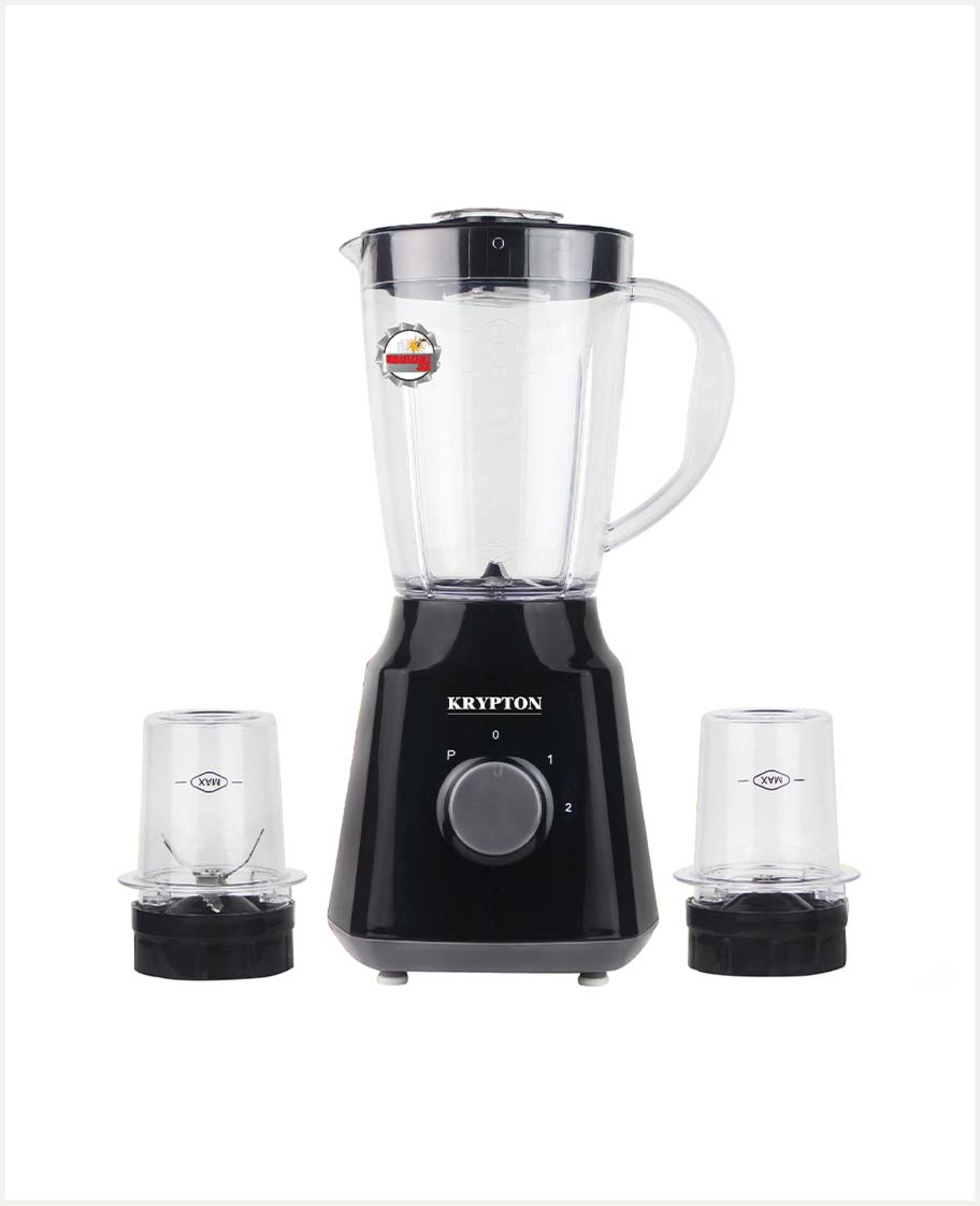 Krypton 3in1 Blender Unbreakble Jar 1.5ltr Knb6136