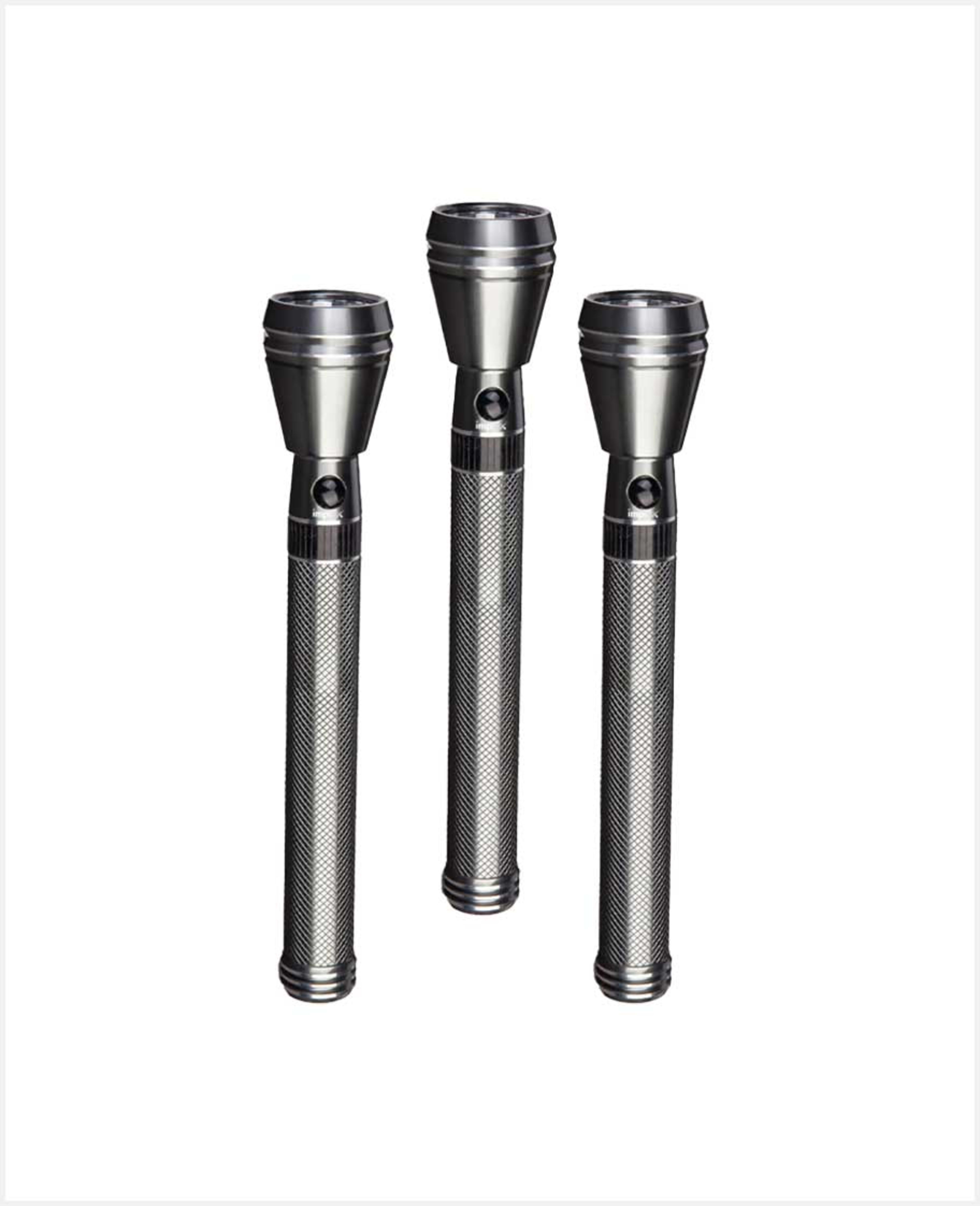 Impex Rechargeable LED Flash Light Combo 3pcs Cb 2226
