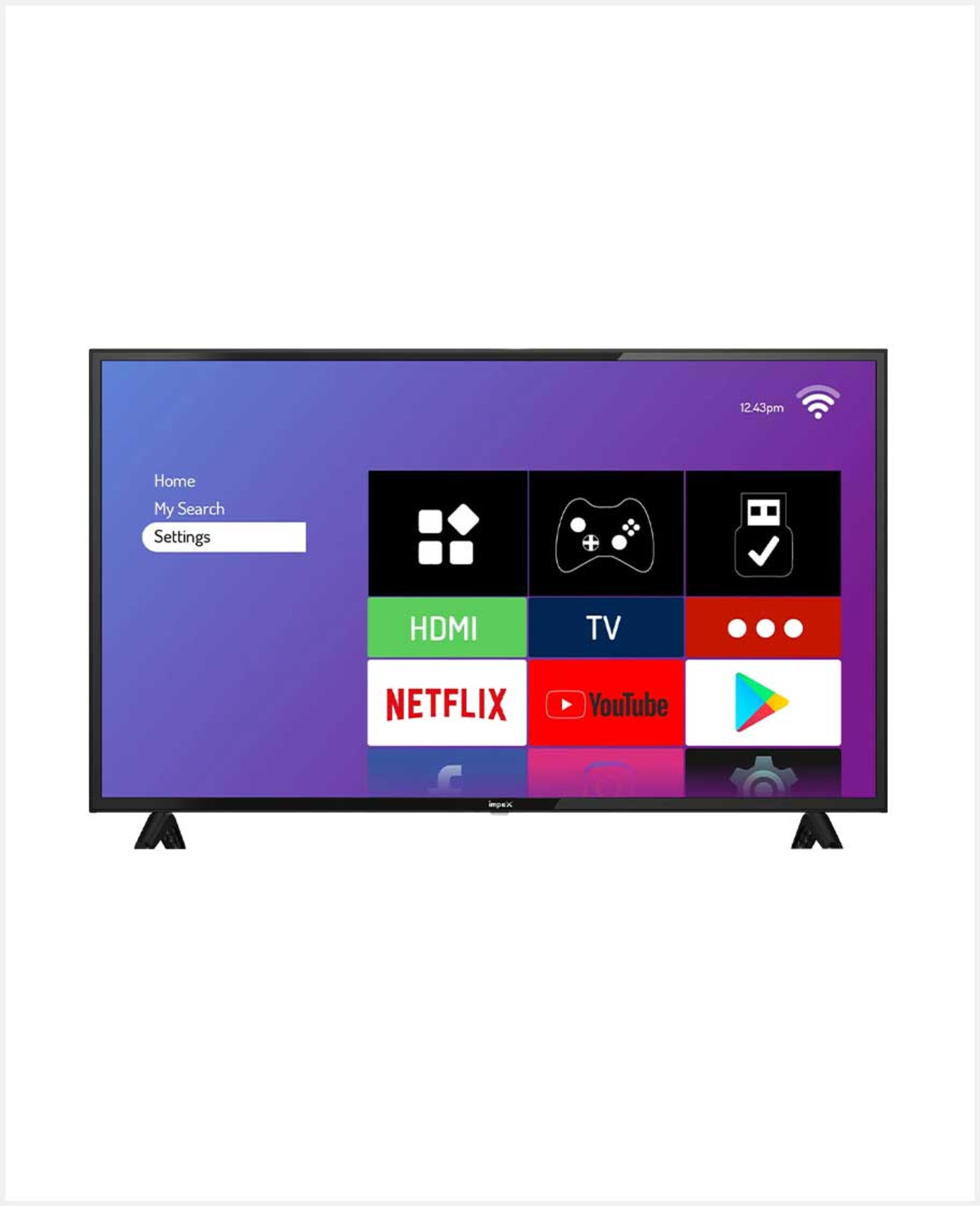 Impex UHD Smart LED TV Gloria 58inch