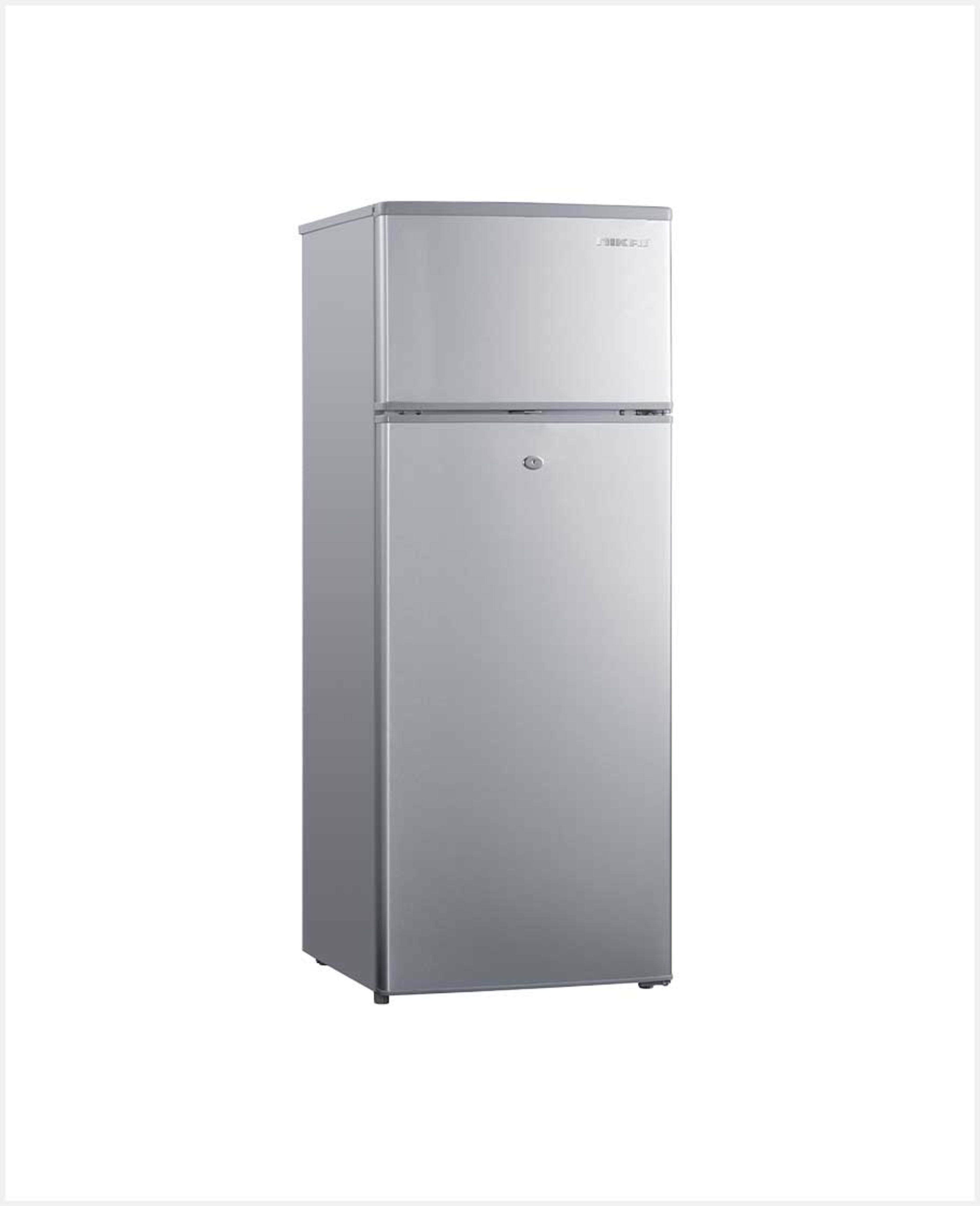 Nikai Double Door Refrigerator Silver 280ltr Nrf280dn23su