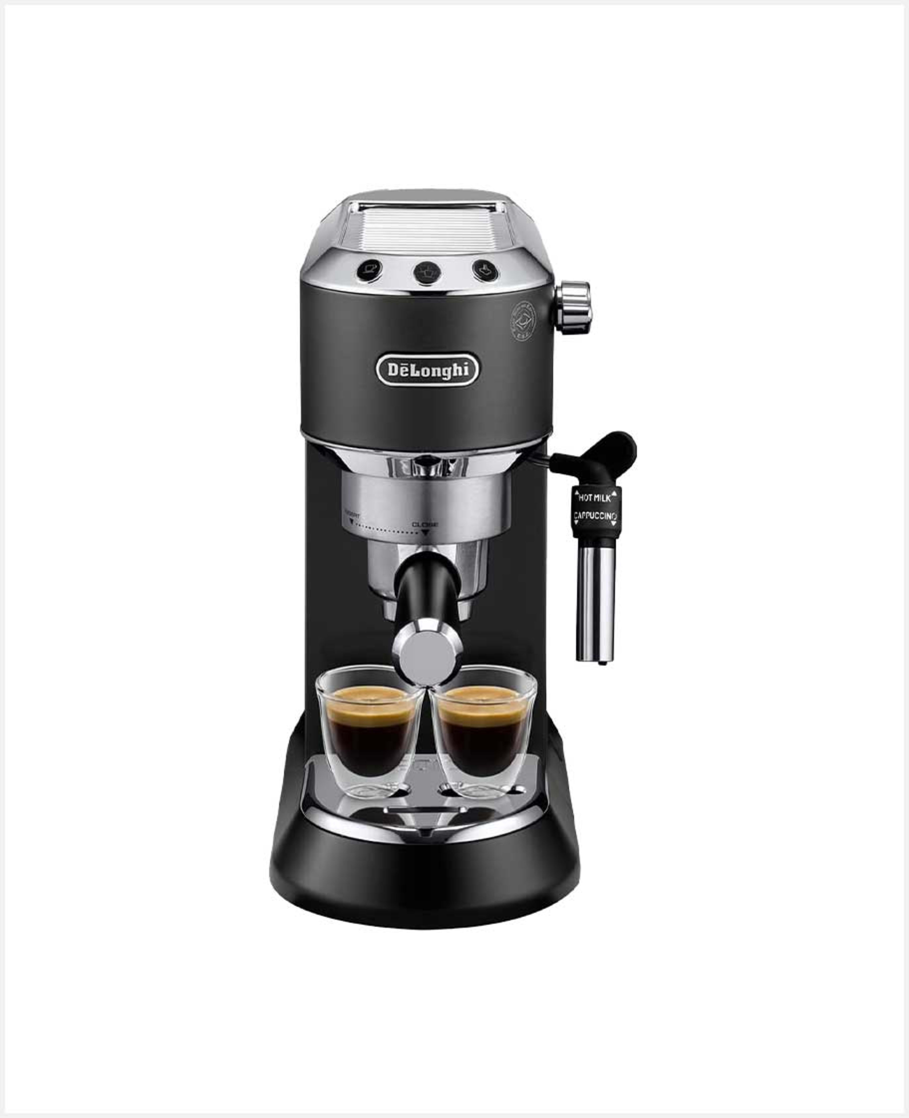 Delonghi Dedica Style Pump Espresso Machine Blk Ec685.b