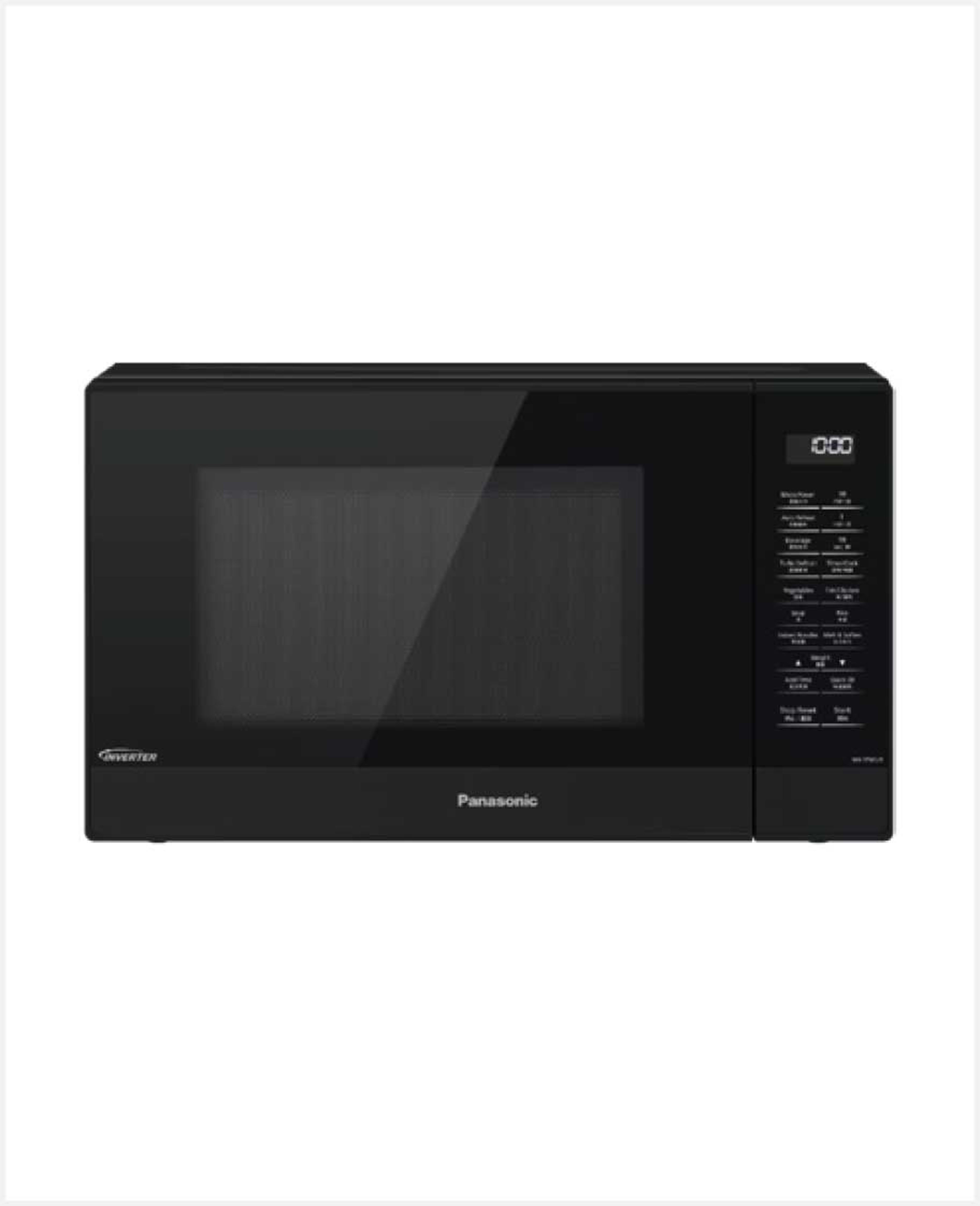 Panasonic Solo Microwave Oven Black 32ltr 1000w Nn-st65jbkpq
