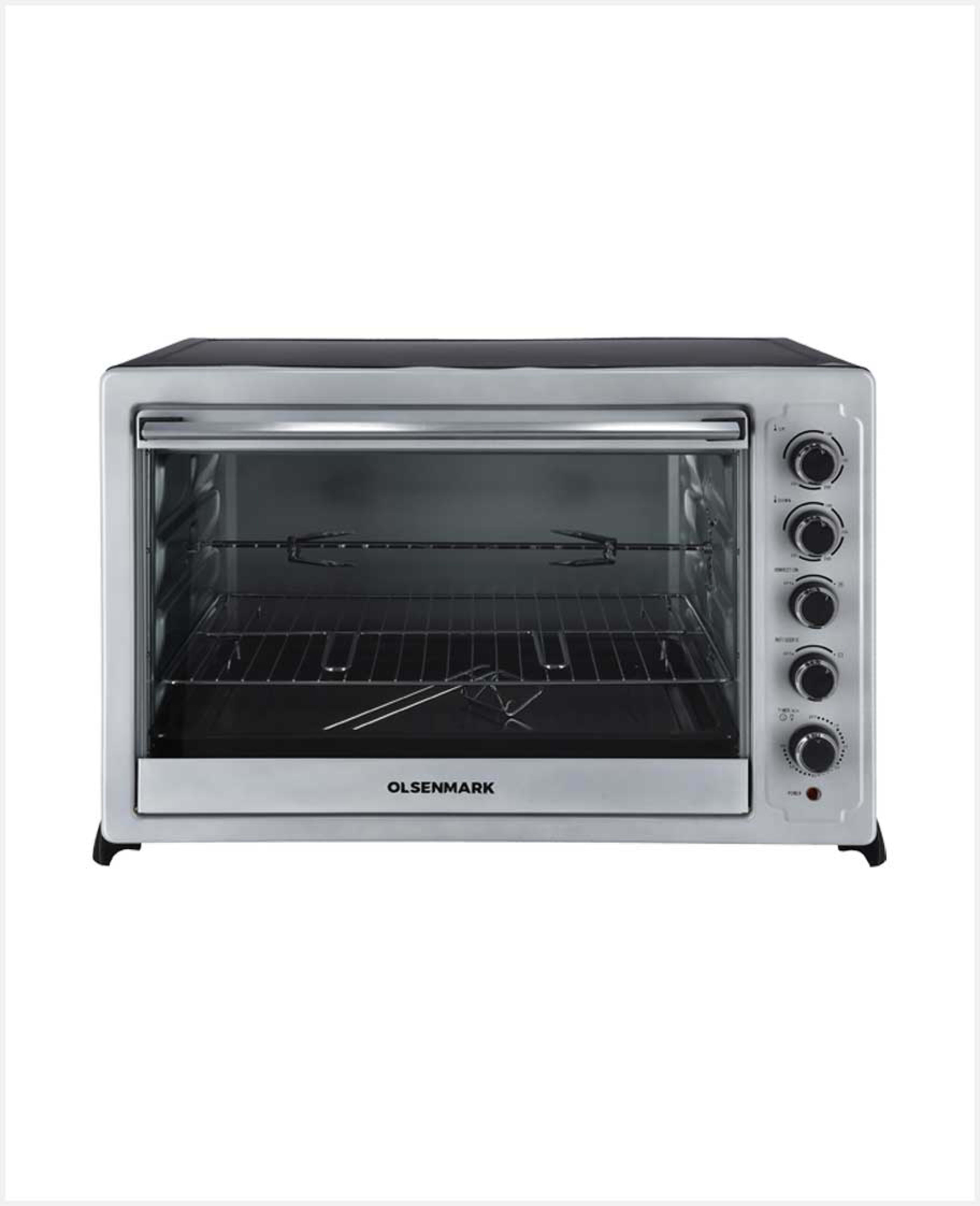 Olsenmark Electric Oven Rotisserie Covection Timer 100ltr Omo2264