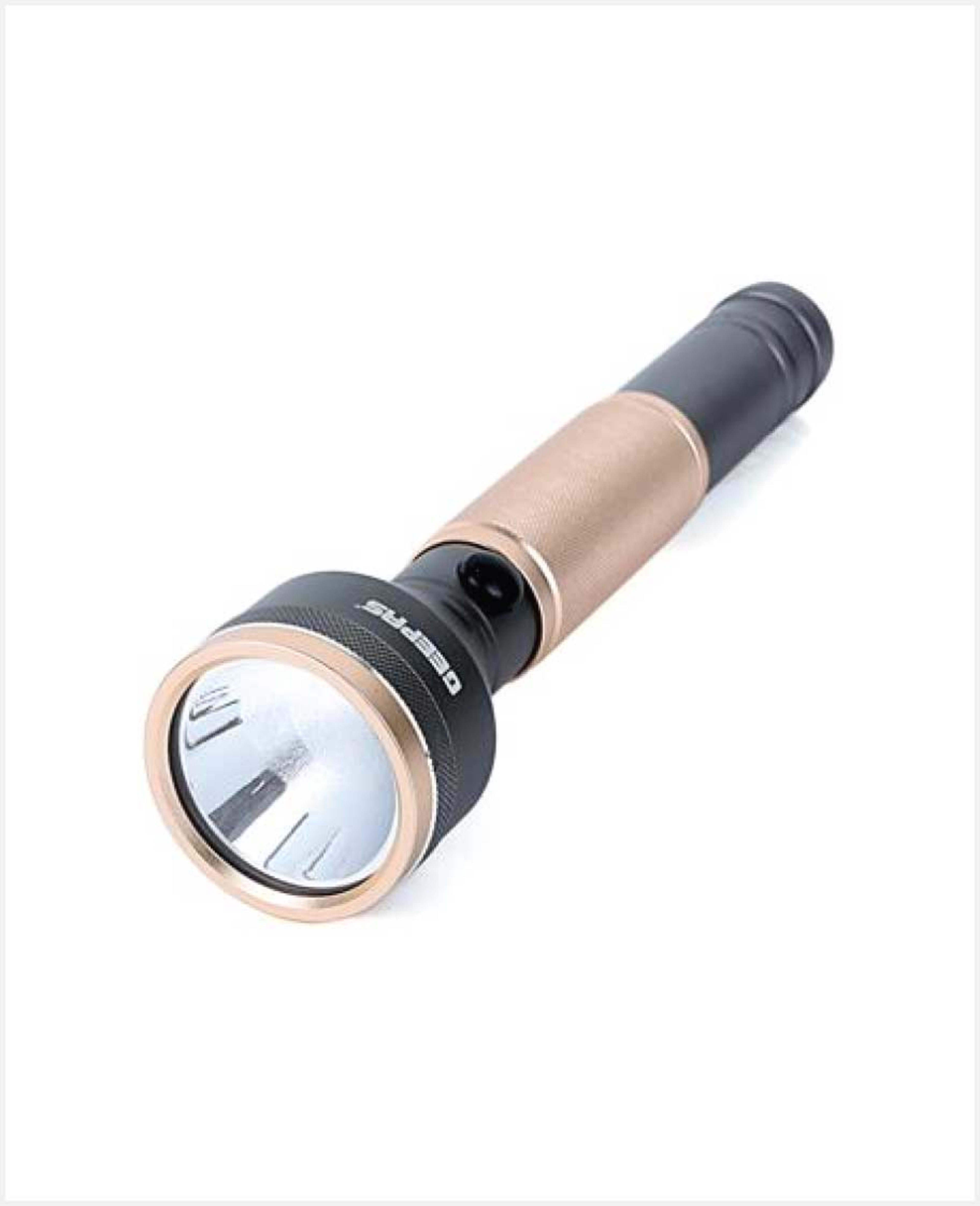 Geepas Rechargeable LED Flash Flight Wth Power Bank 216mm Gfl4666