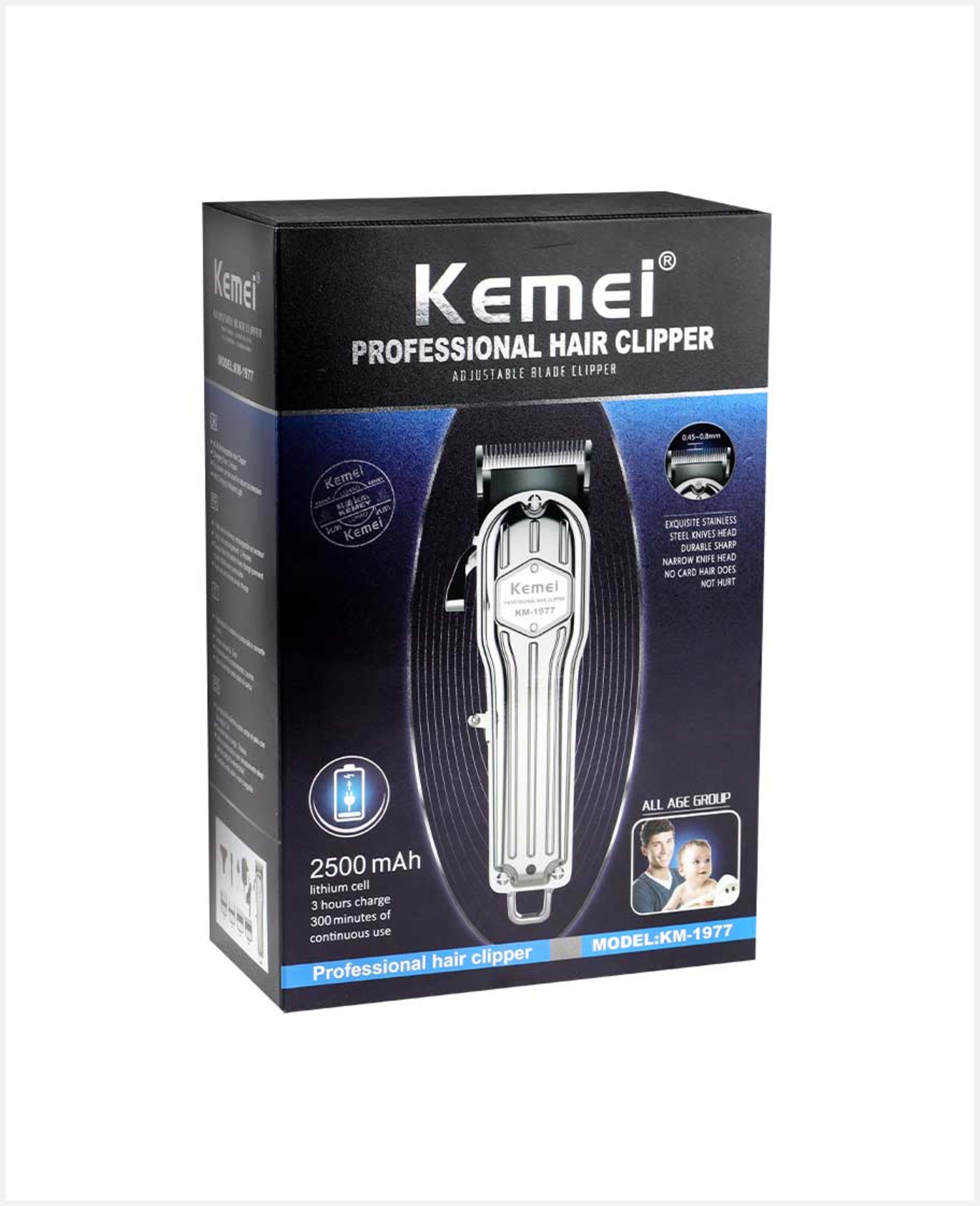 Kemei Profesional Hair Clipper Km-1977