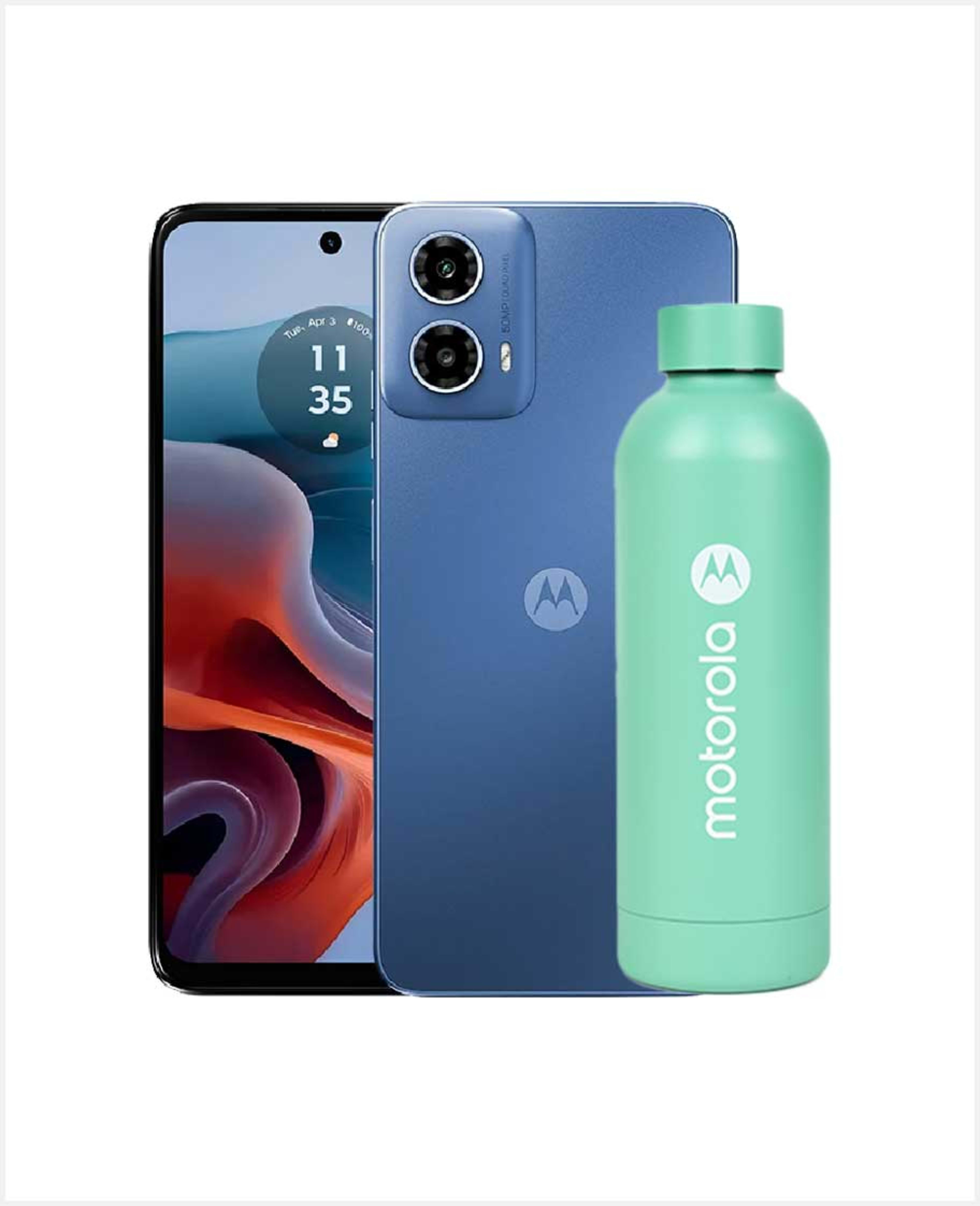 Motorola G34 8+128gb with Flask Free