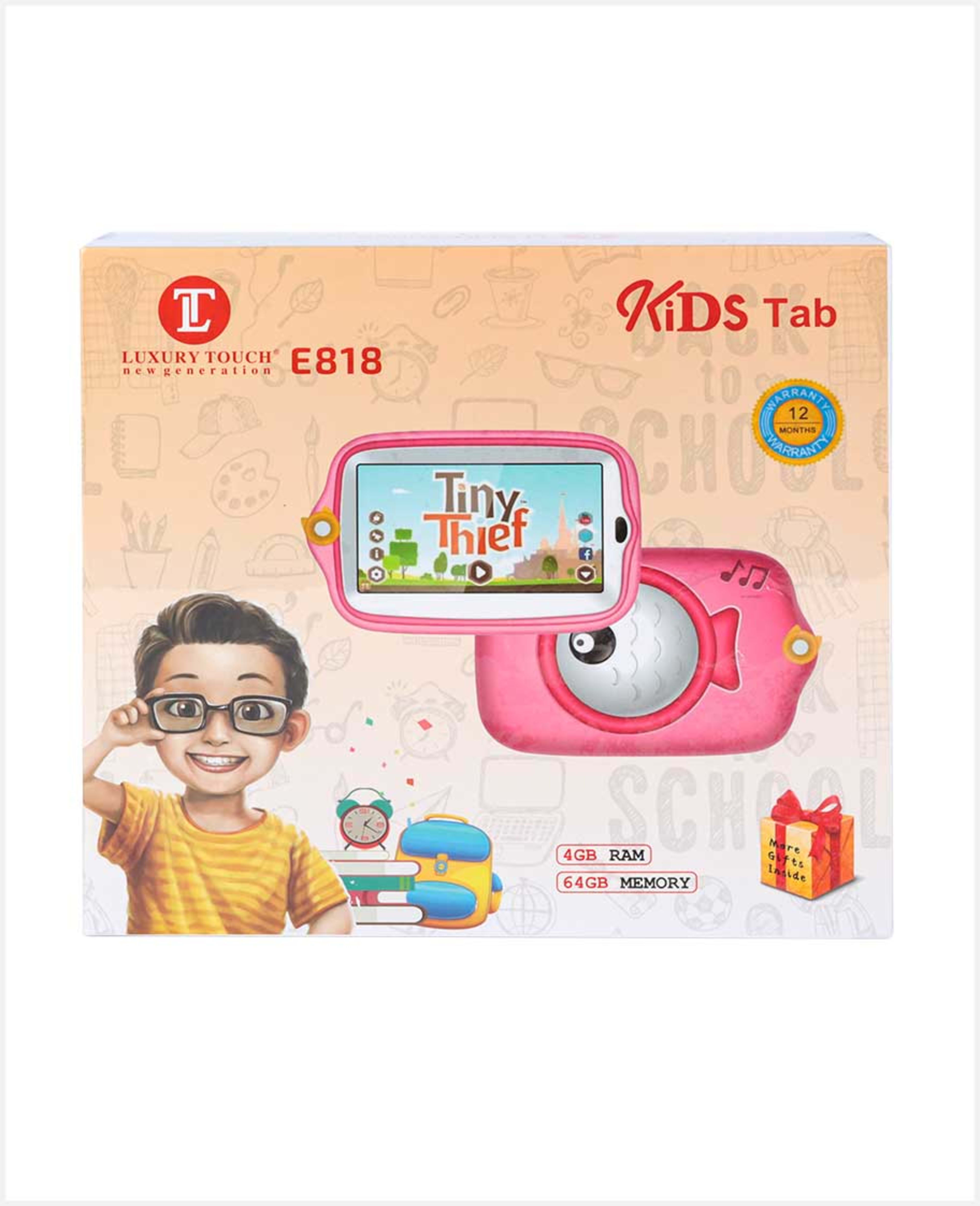 Luxury Touch Tablet 7inch Screen 4gb+64gb E818