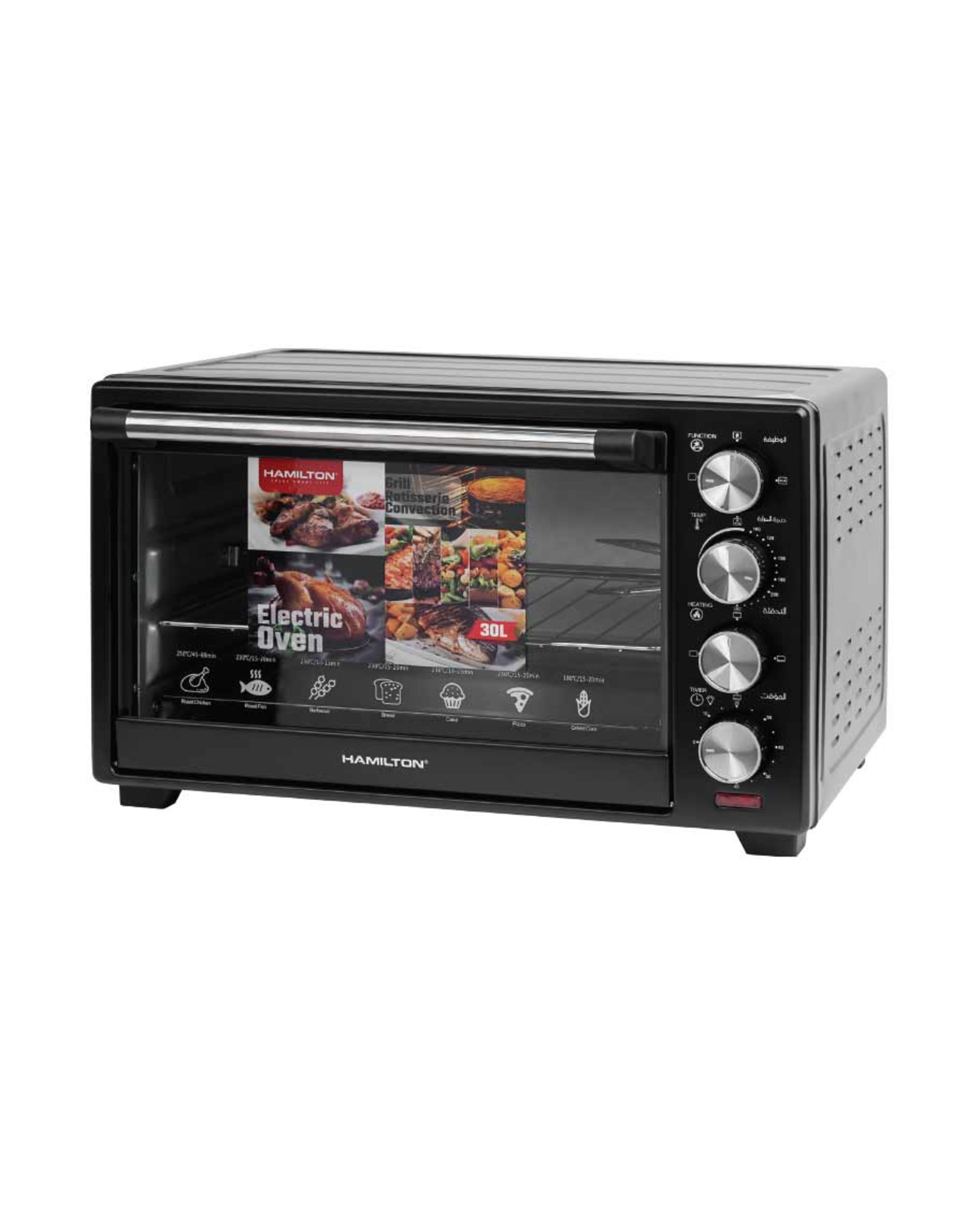 Hamilton Electric Oven 3in1 30l-1600w Ht2530eo