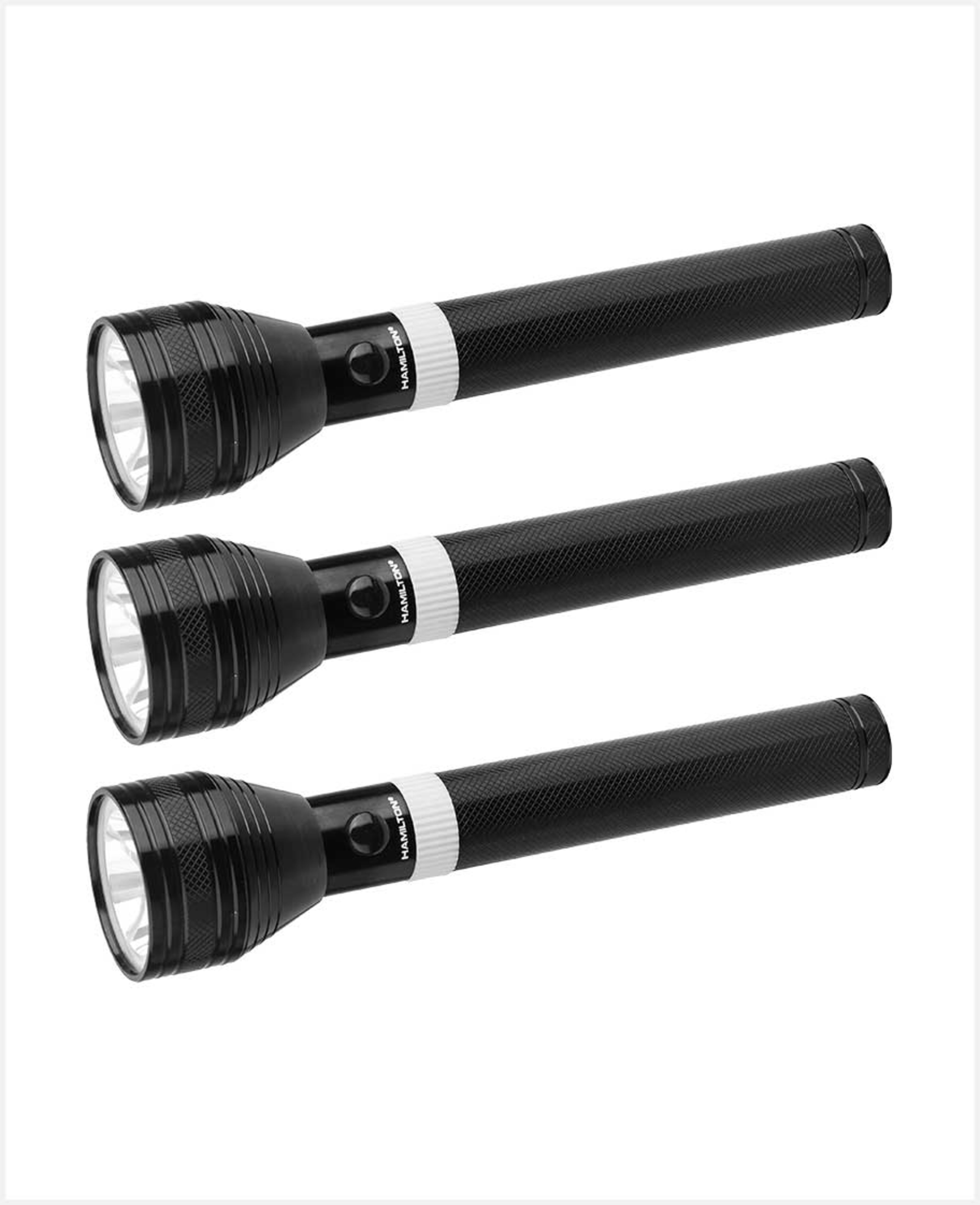 Hamilton 3in1 Combo Rechargeable LED Flashlight Ht904-2scx3