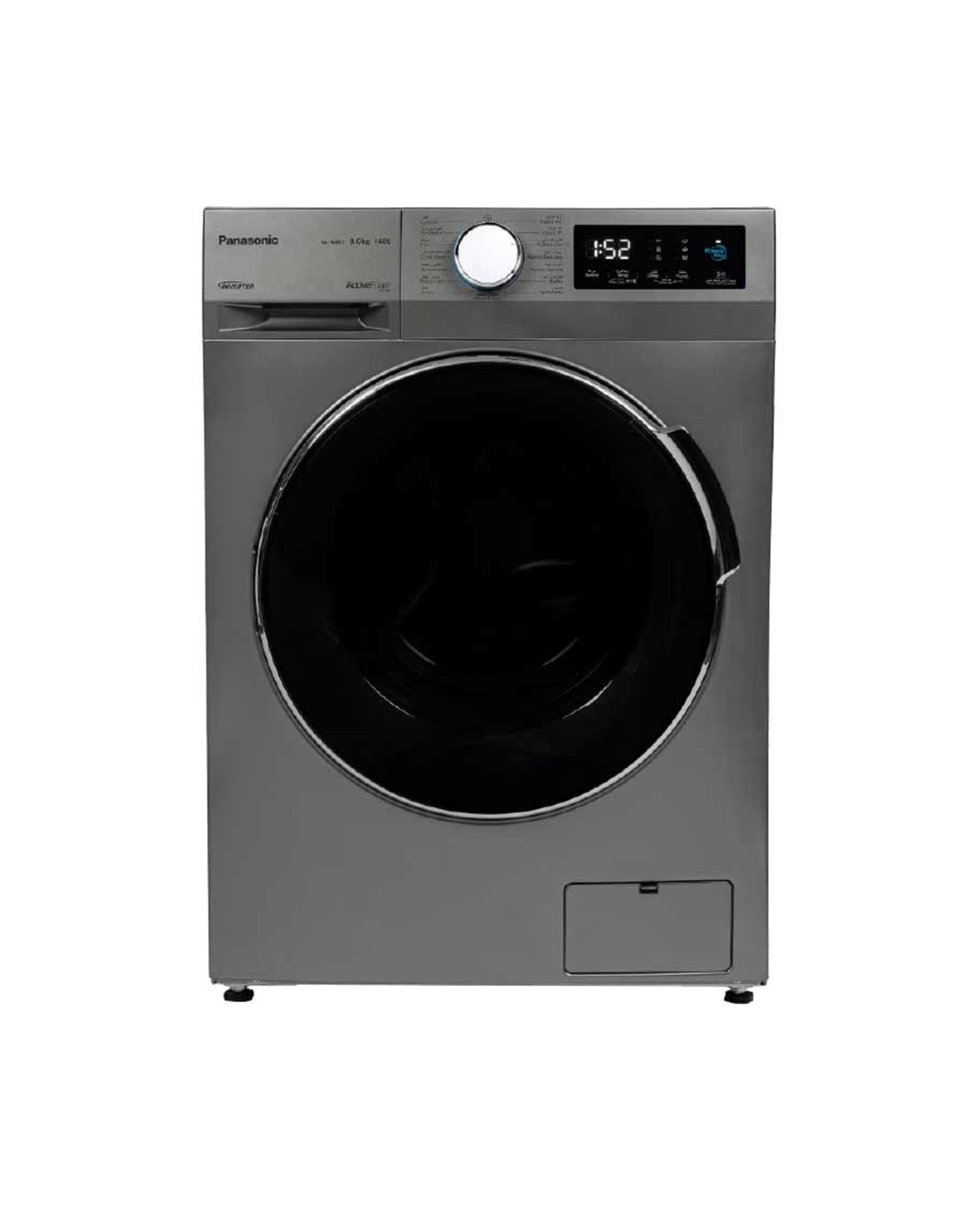 Panasonic Front Load Abaya Wash Series 1400rpm 8kg Na-16mg1las
