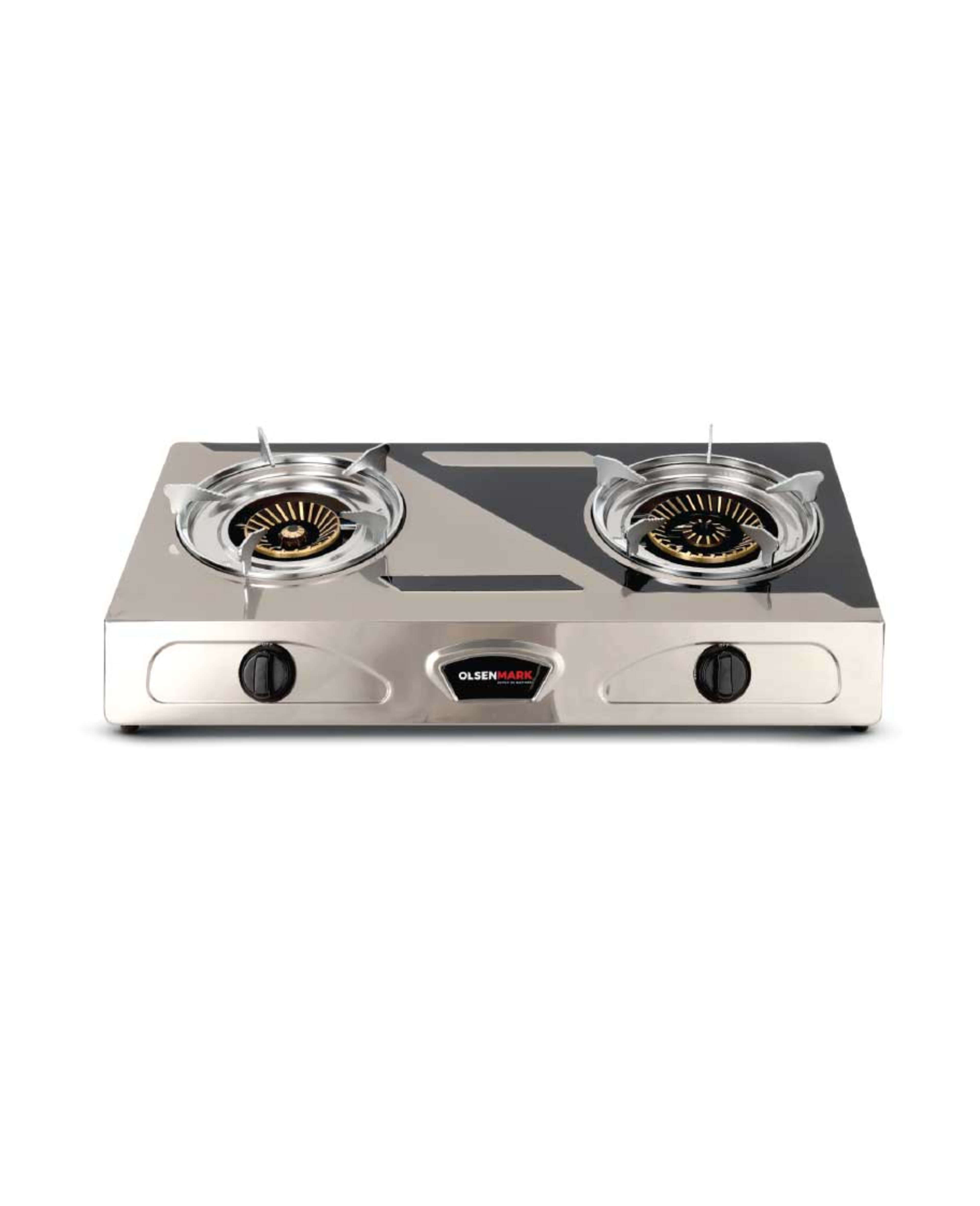 Olsenmark Stainless Steel Double Gas Burner Omk2190