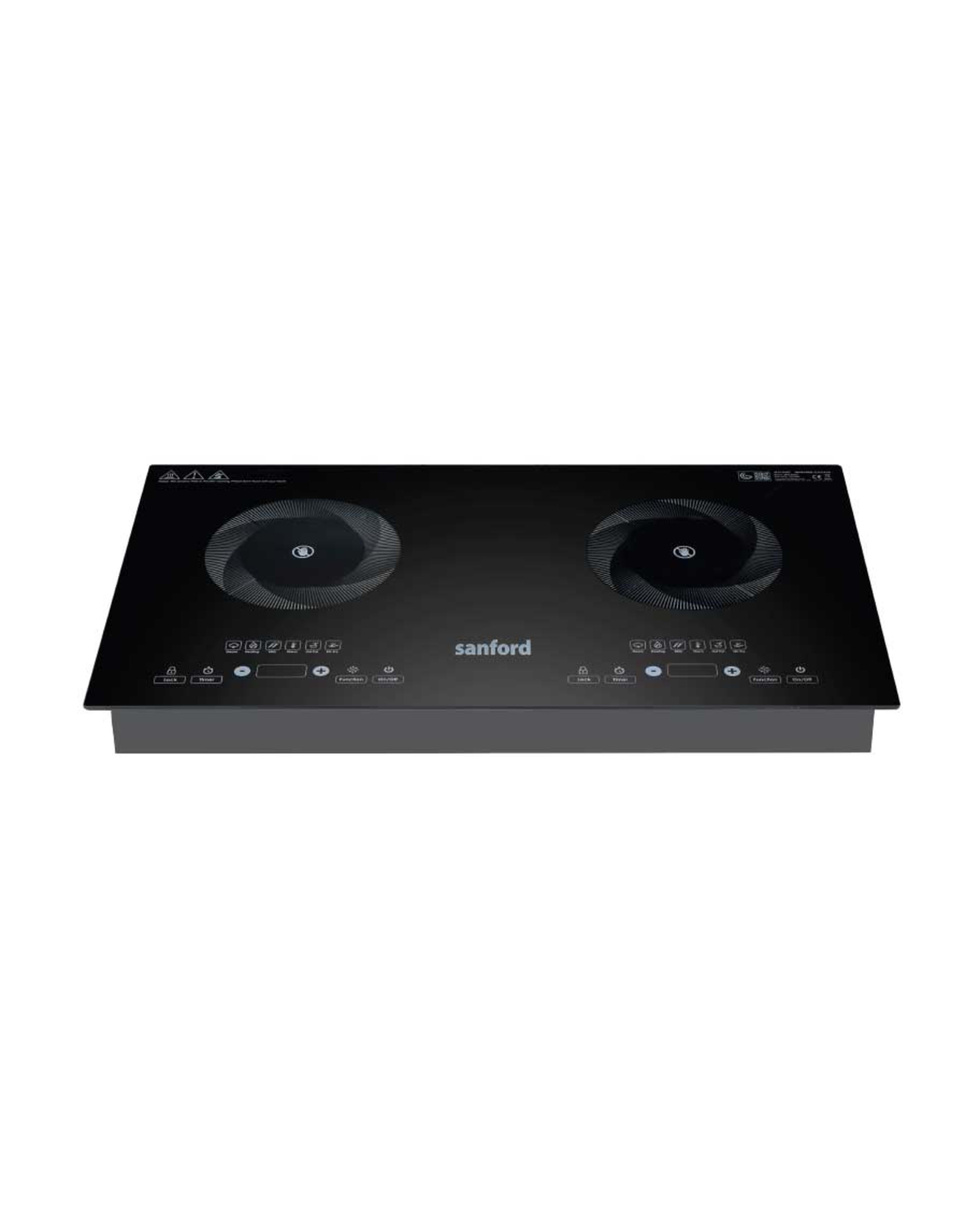 Sanford Double Burner Infrared Cooker 2800w Sf5194ic Bs
