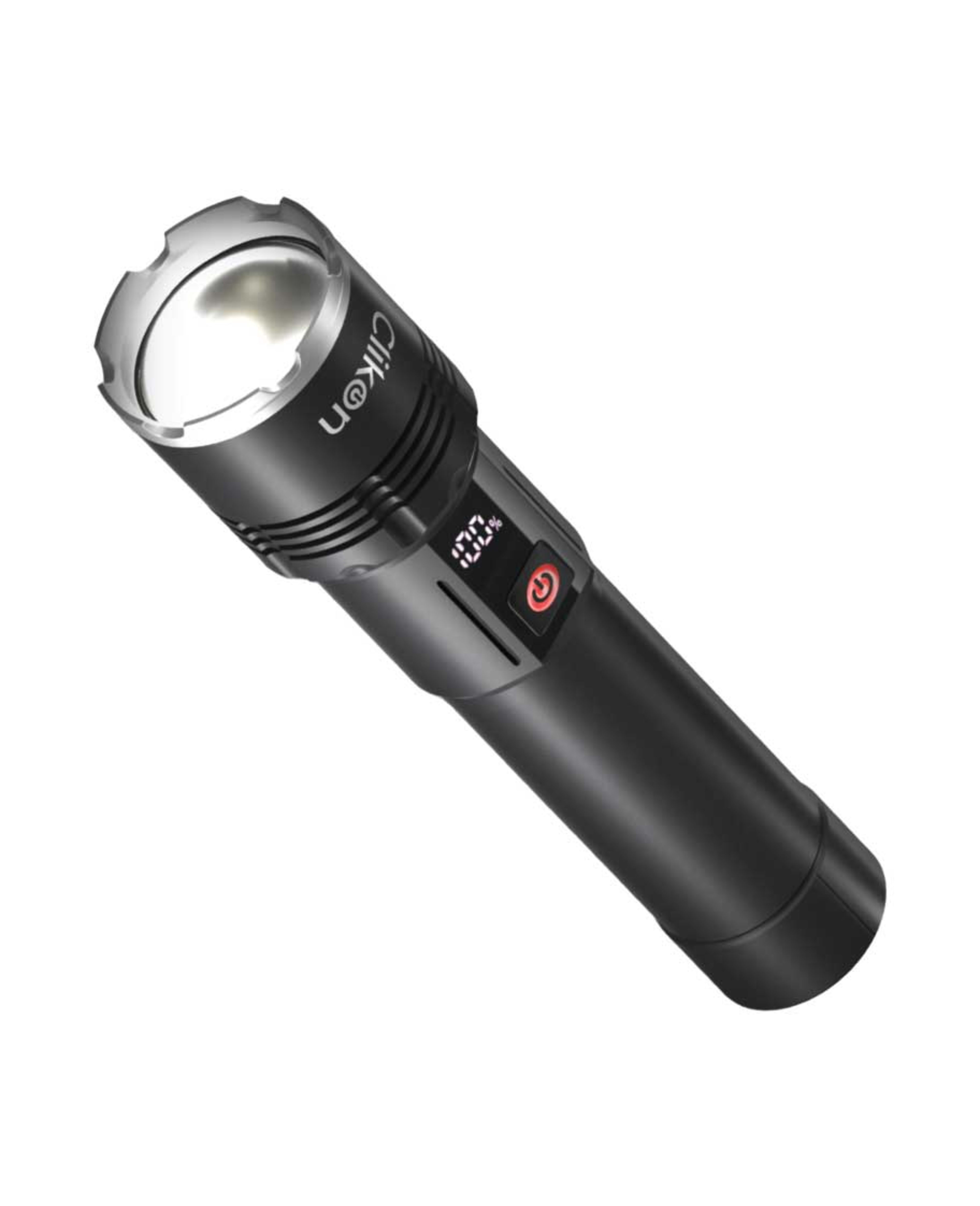 Clikon Zoom in Zoom Out Flashlight 2000mah Ck8031