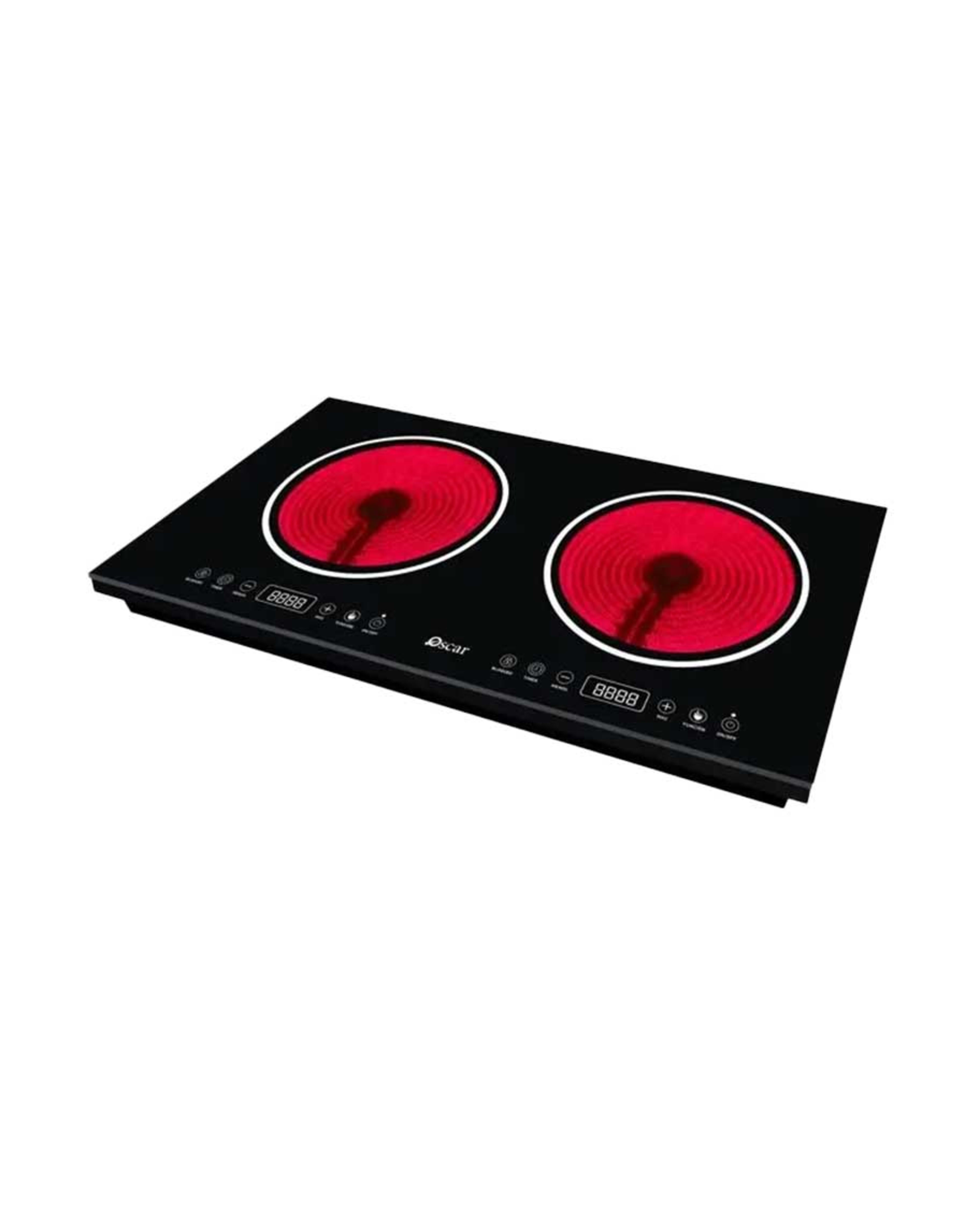 Oscar Double Burner Infrared Cooker 2850-3000w Oirc2218tcs
