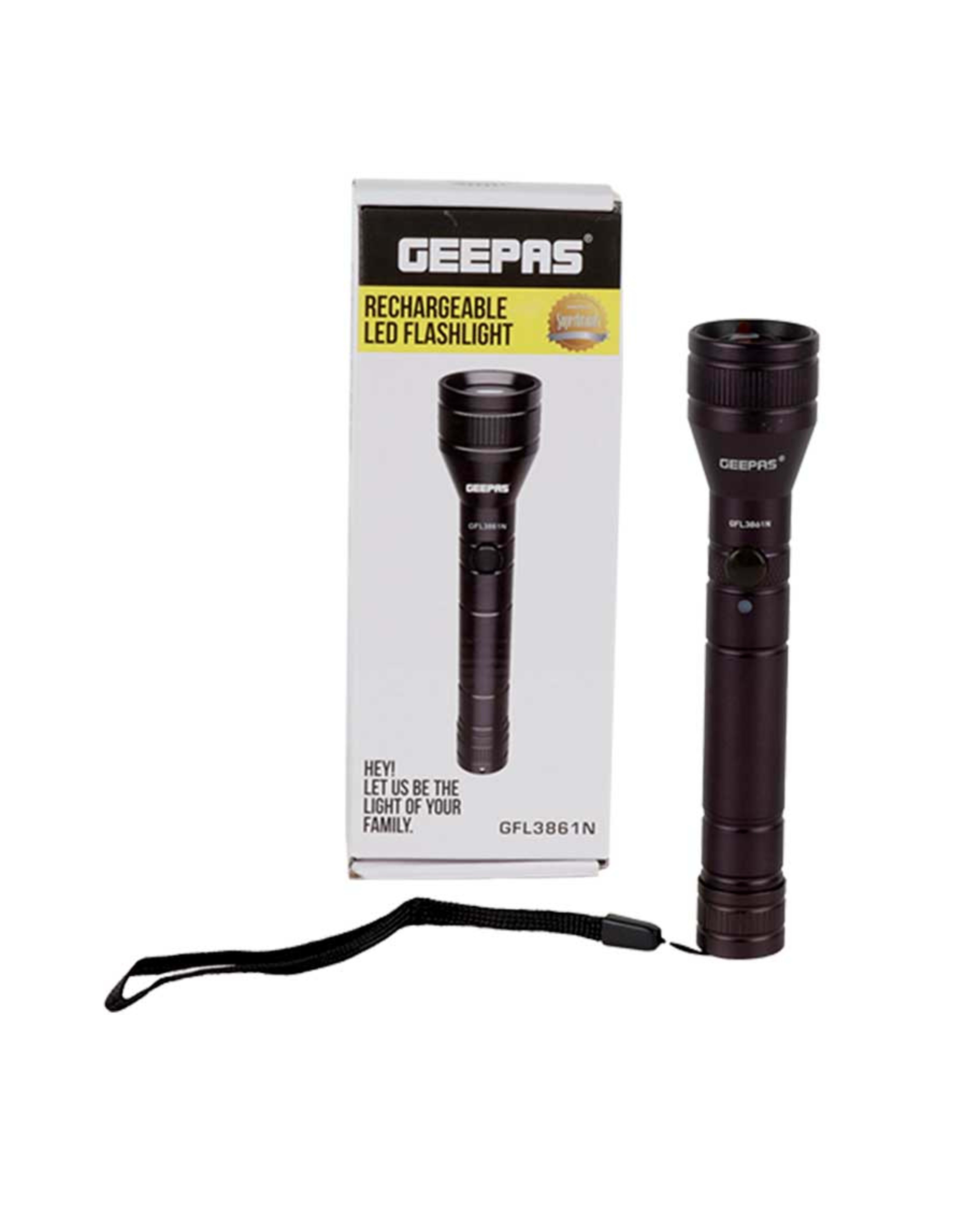 Geepas Flash Light Li-ion 150mm Gfl3861