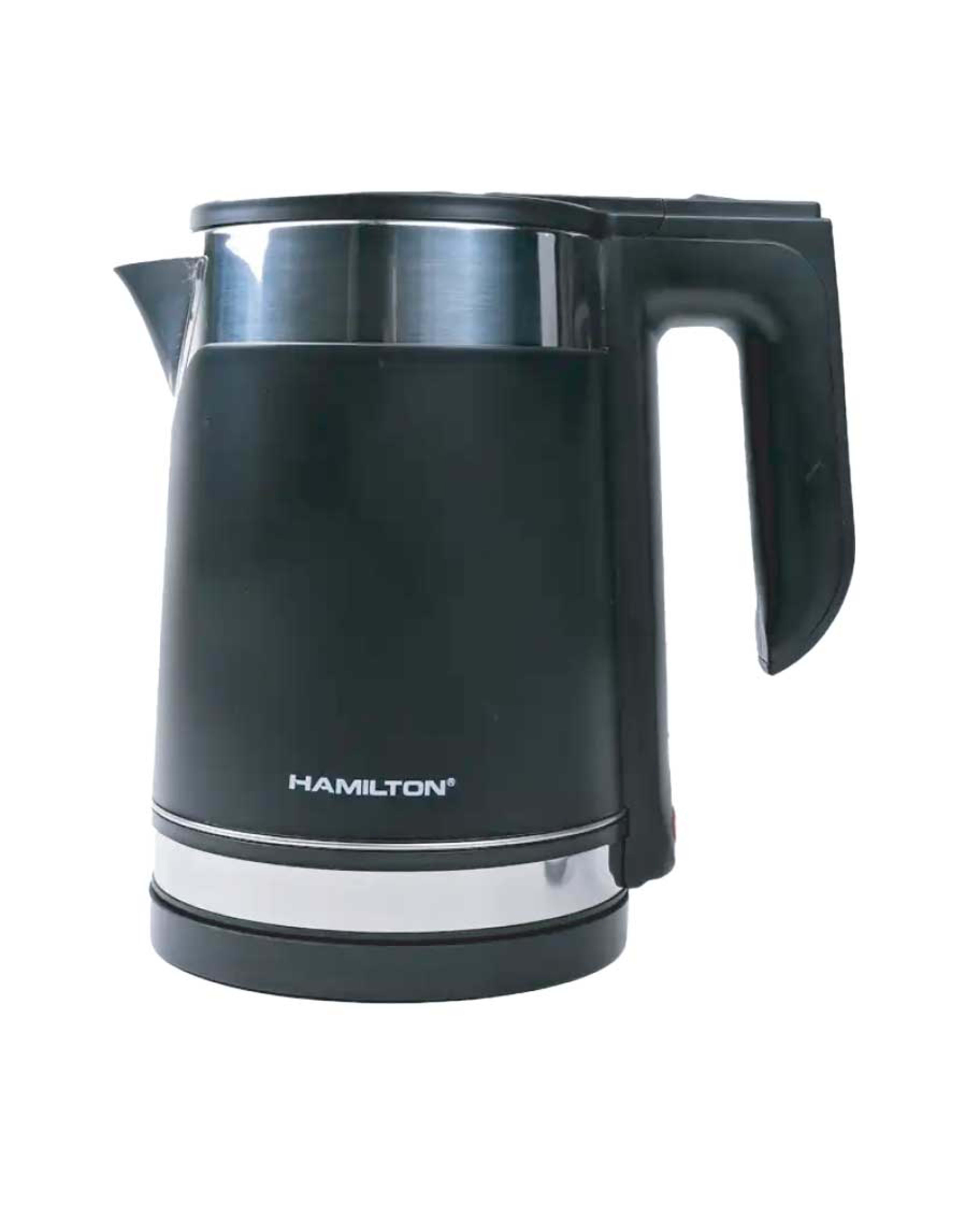 Hamilton Electric Kettle Double Layer 1500w 1.8ltr Ht5830ek