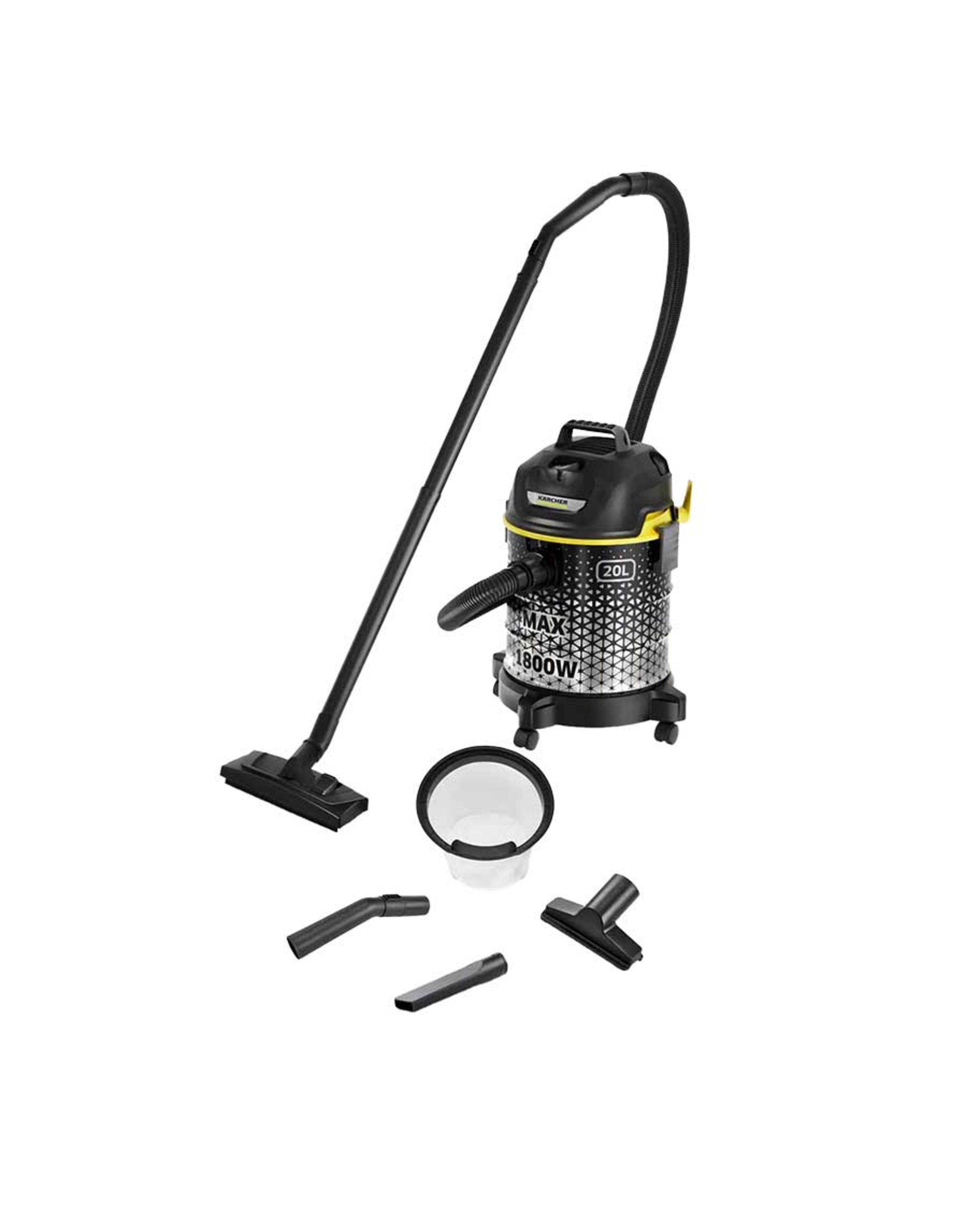 Karcher Dry Vacuum Cleaner 1800watts 20ltr Dvac 1800