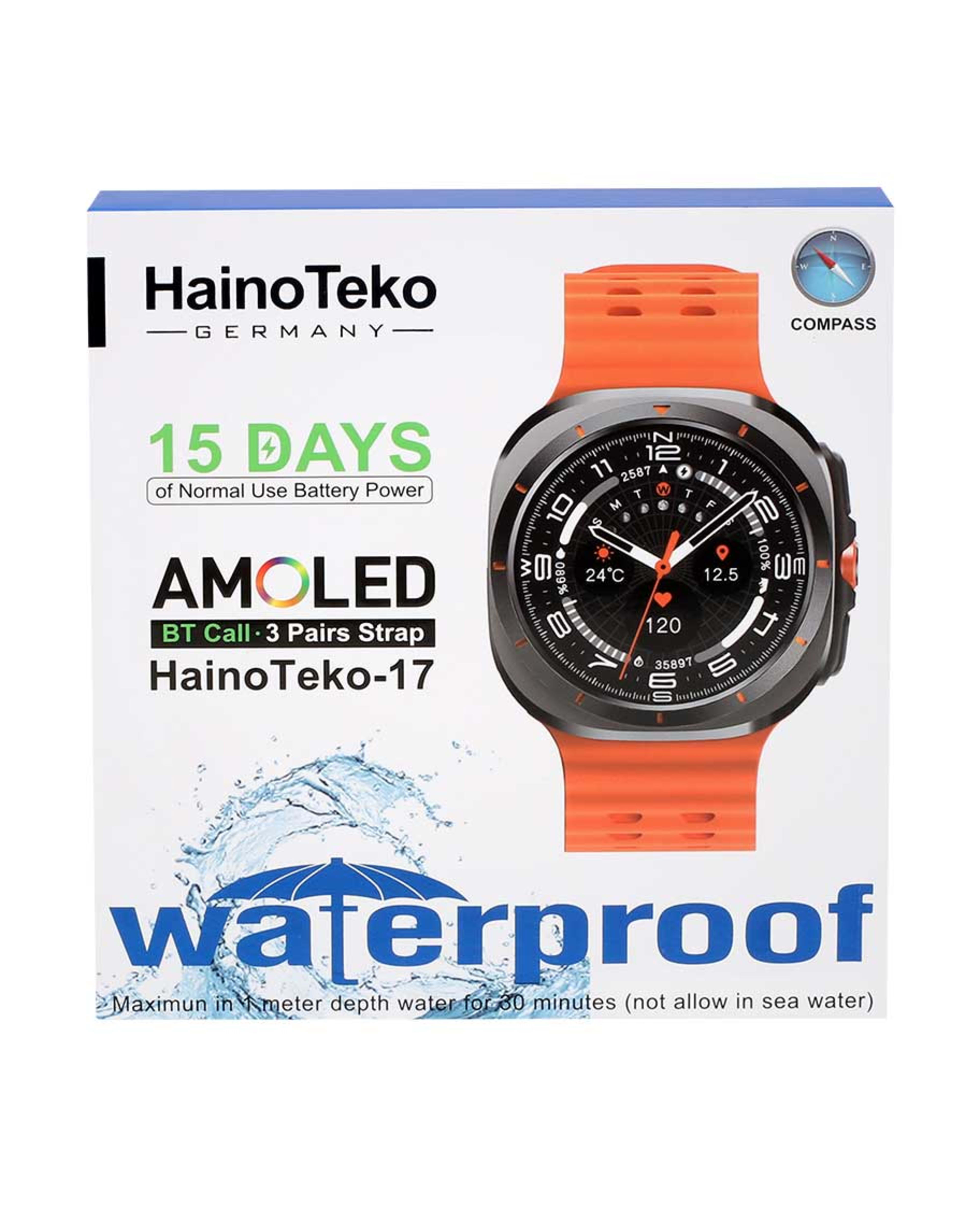 Hainoteko-17 Smart Watch