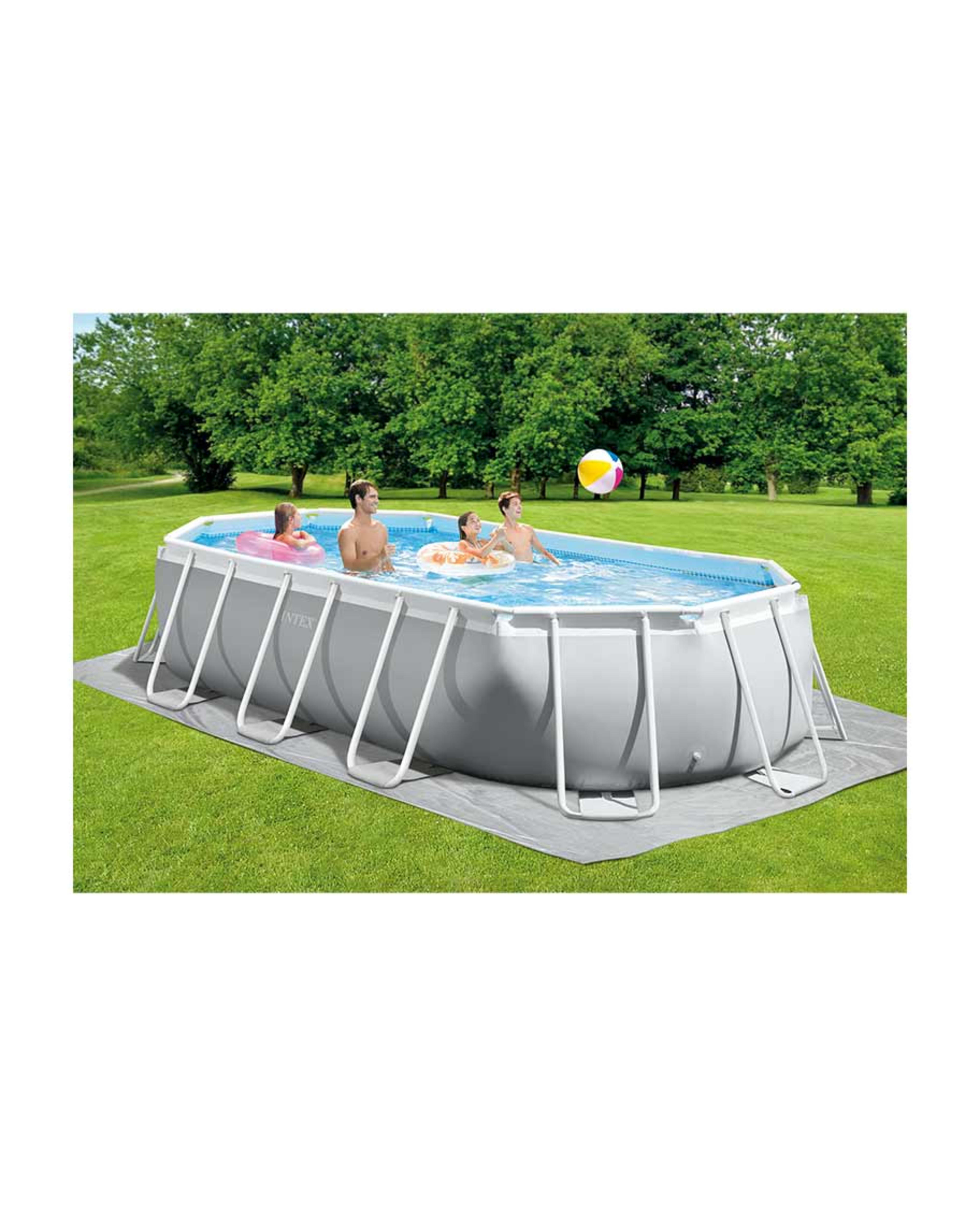 Intex Prism Oval Pool 16ft X 9ft X 48in #42126796