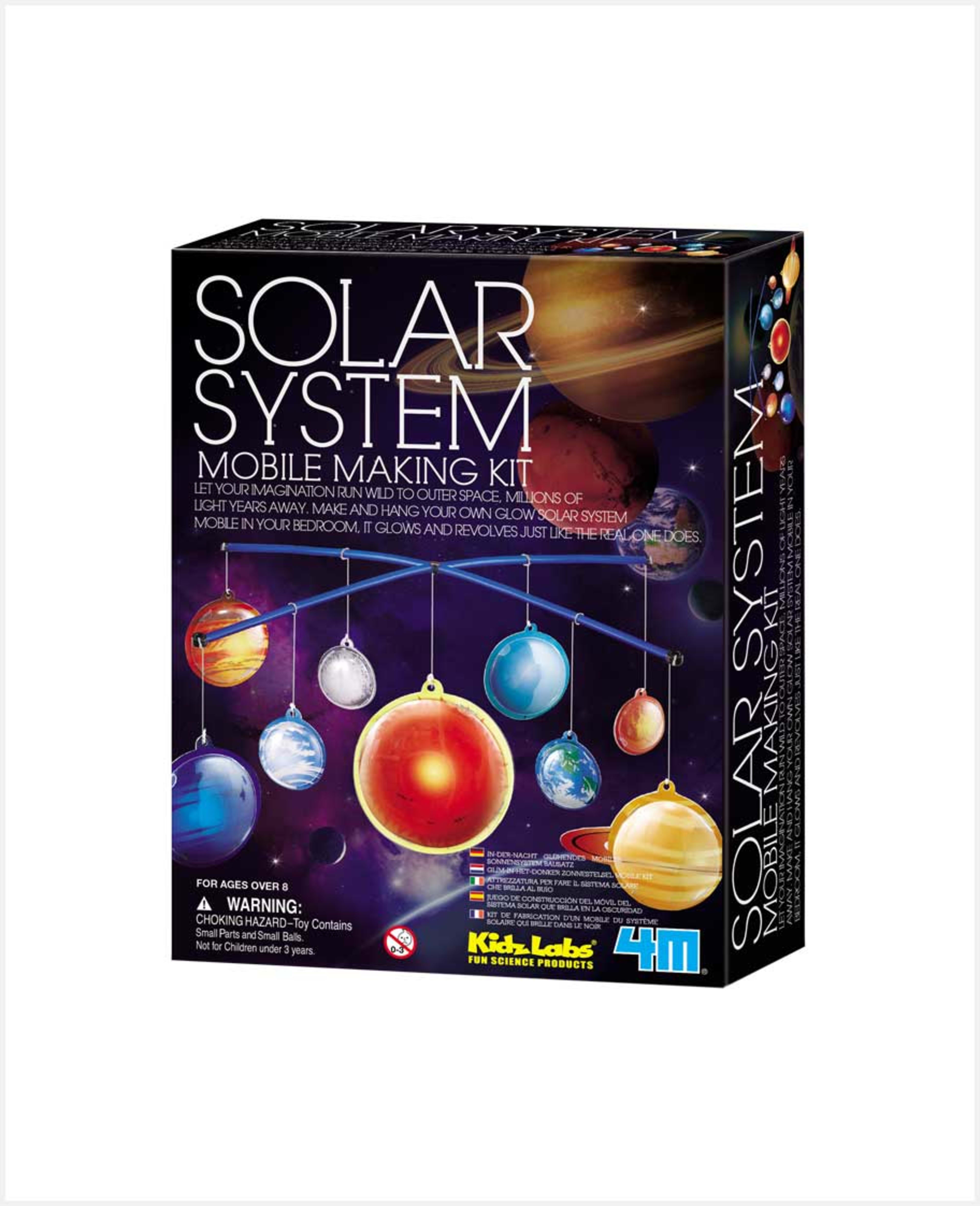 4m Kidz Labs Solar System Mobile Making Kit 00-03225