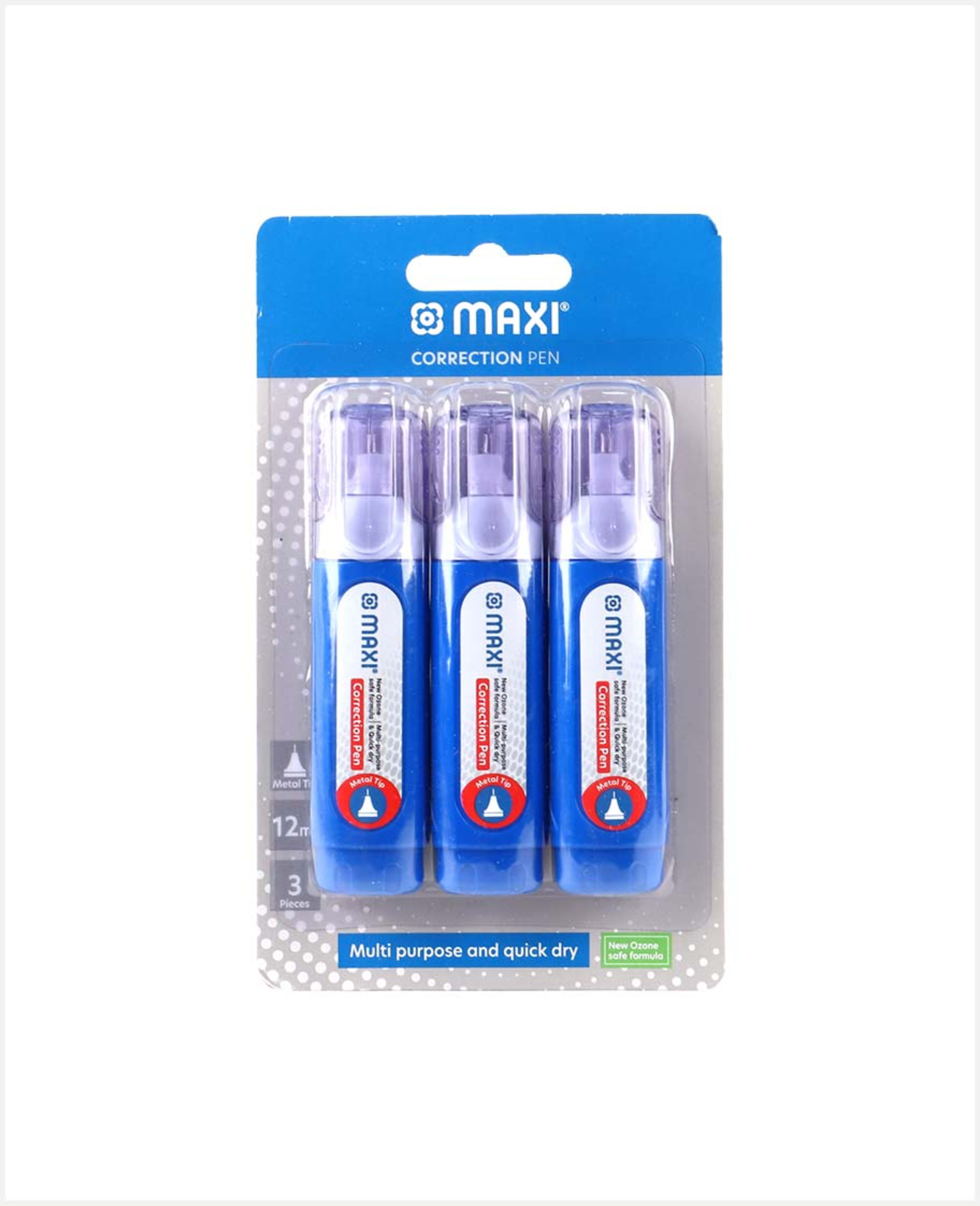 Maxi Correction Pen 3pcs 12ml Mx-cp12ml-3
