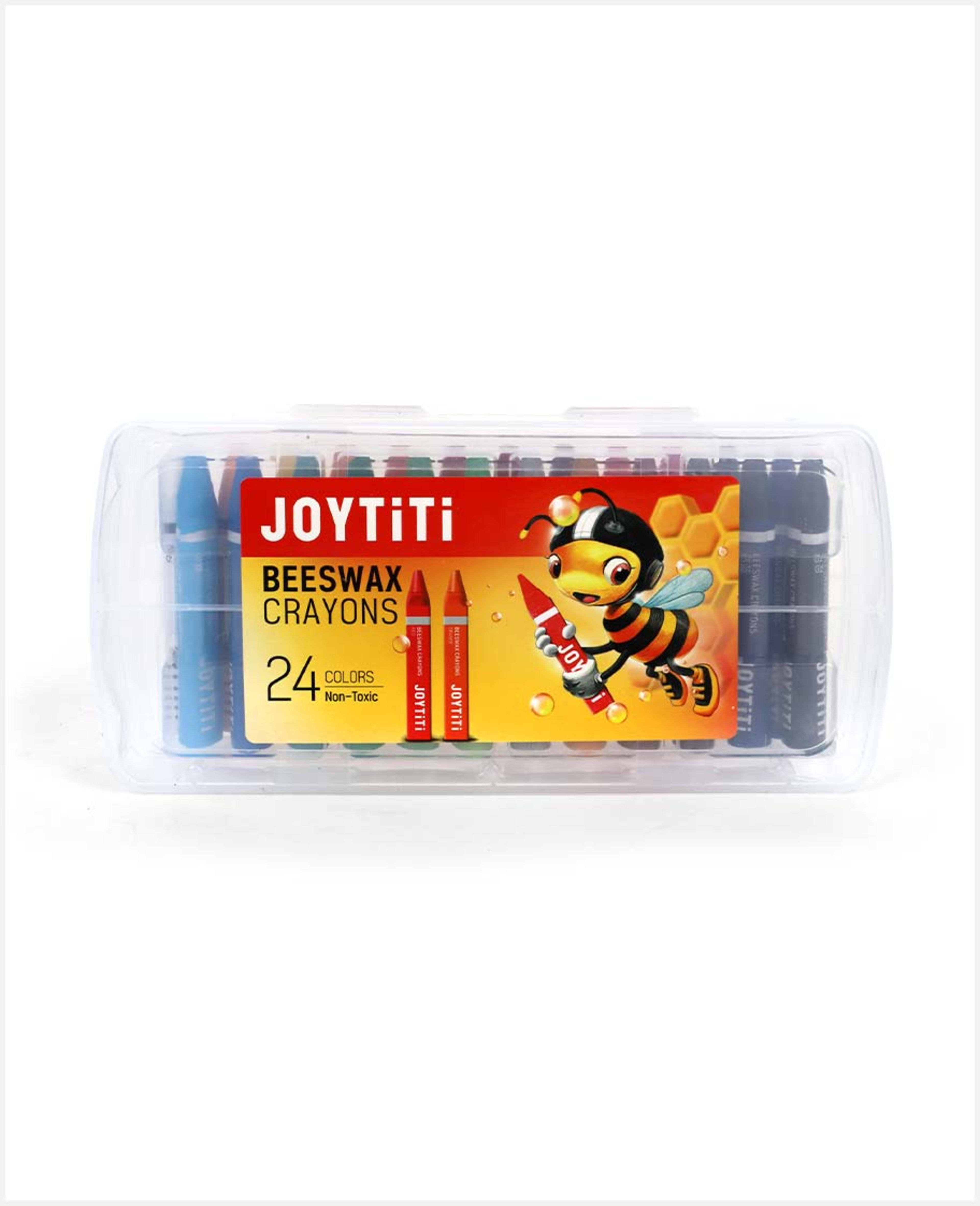 Joytiti 24 Beeswax Crayons Bw-24pp