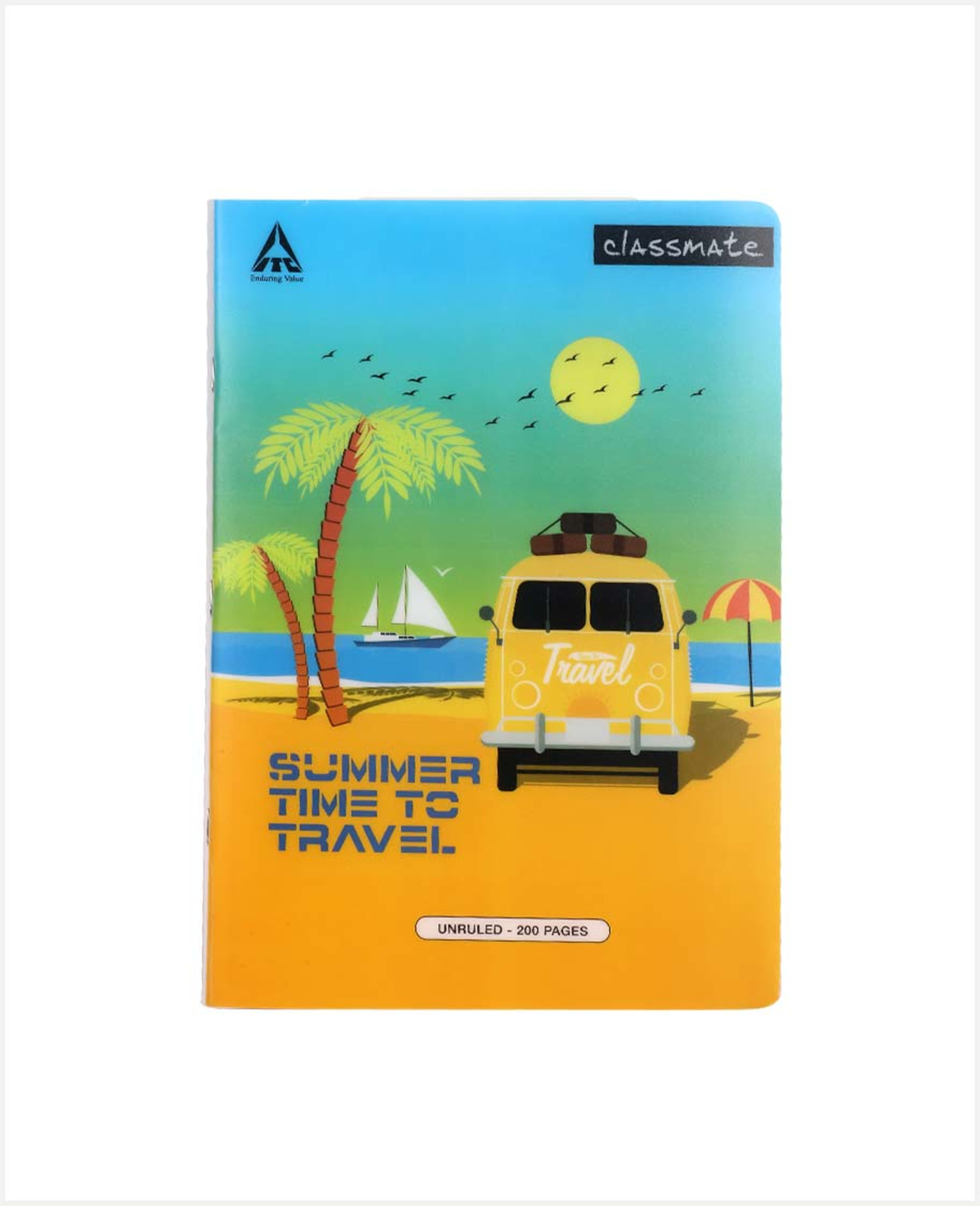 Classmate Notebook Unruled A4 Pvc 200pages