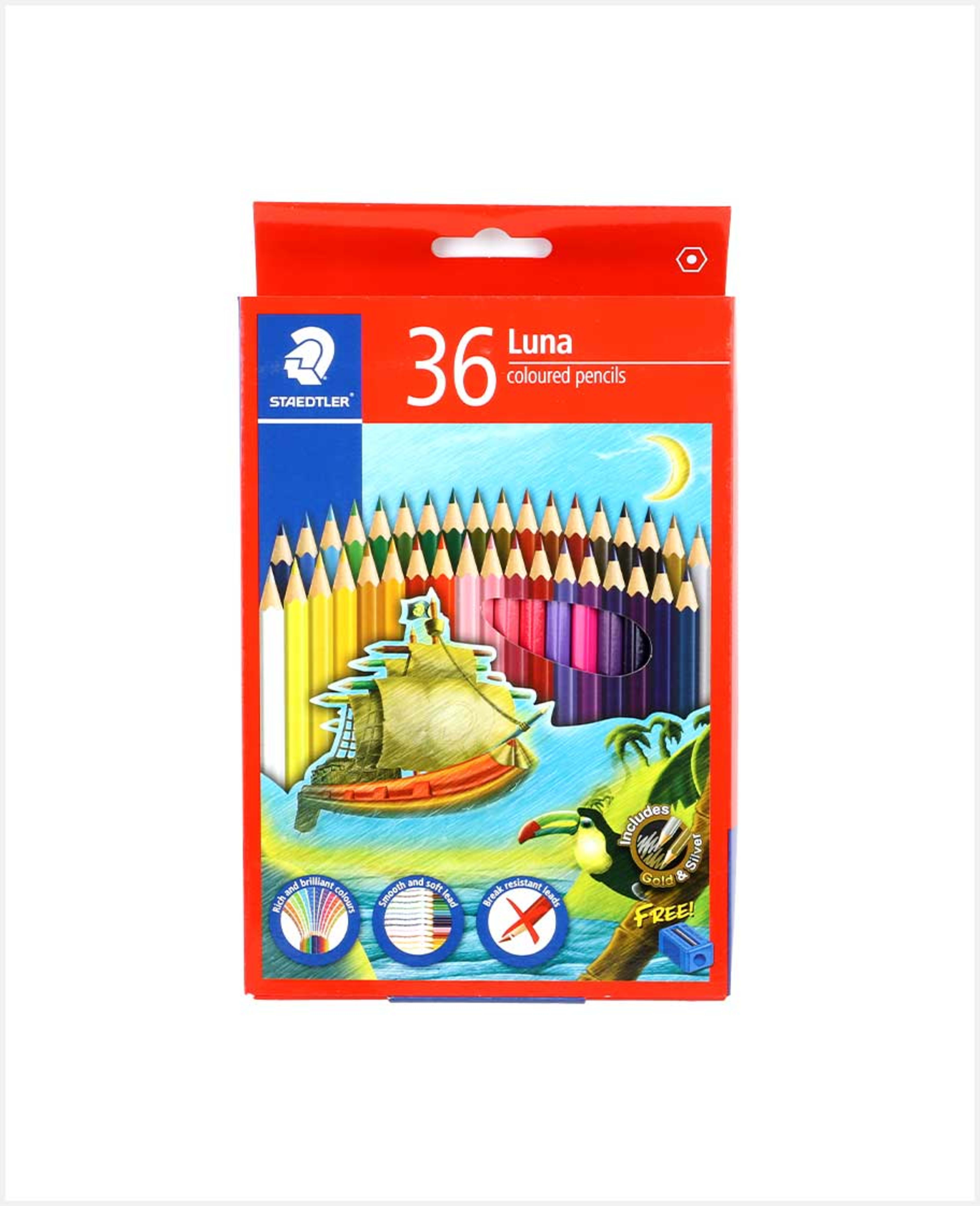 Staedtler Luna Colouring Pencils 36color St-136-lc36