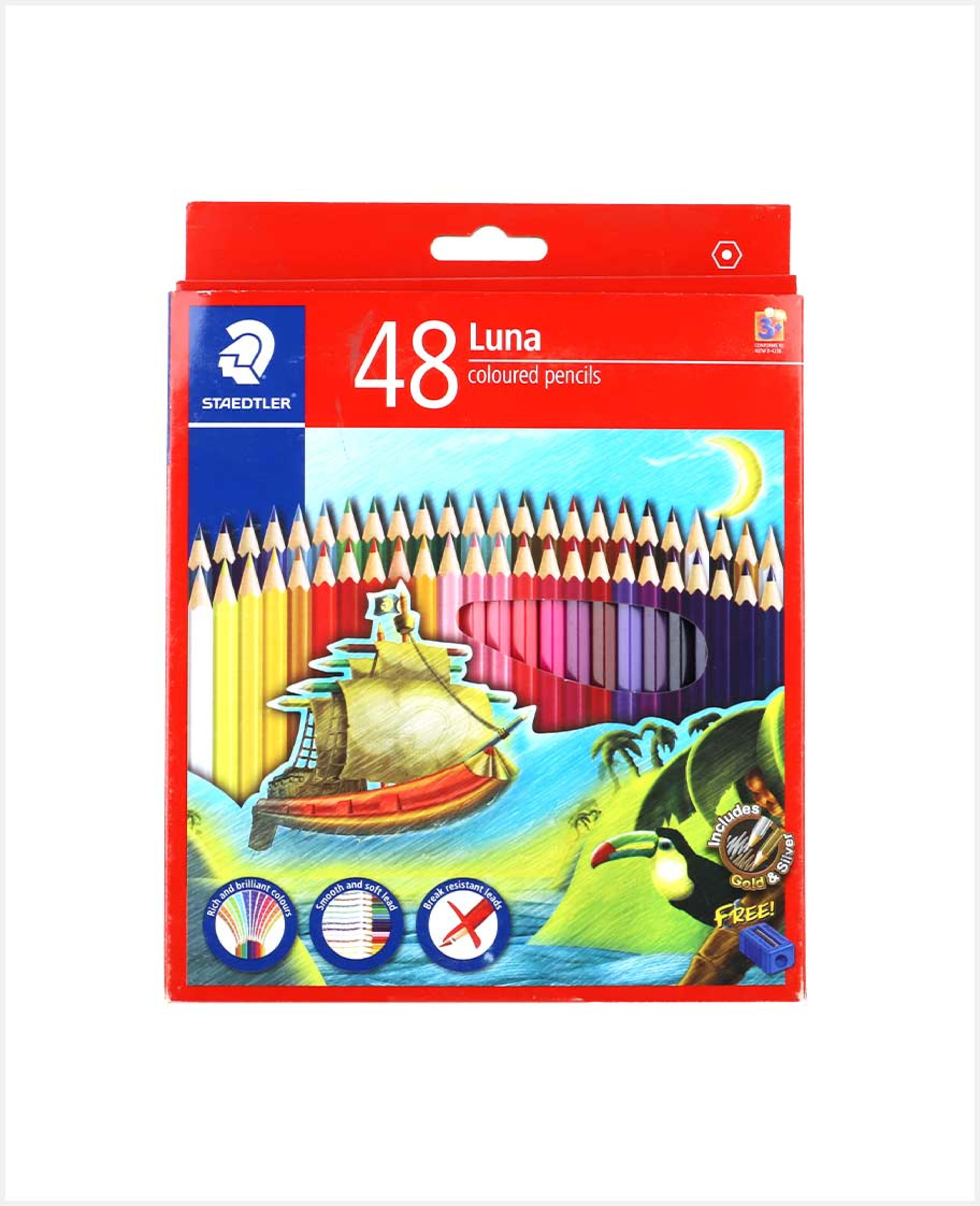 Staedtler Luna Colouring Pencils 48color St-136-lc48