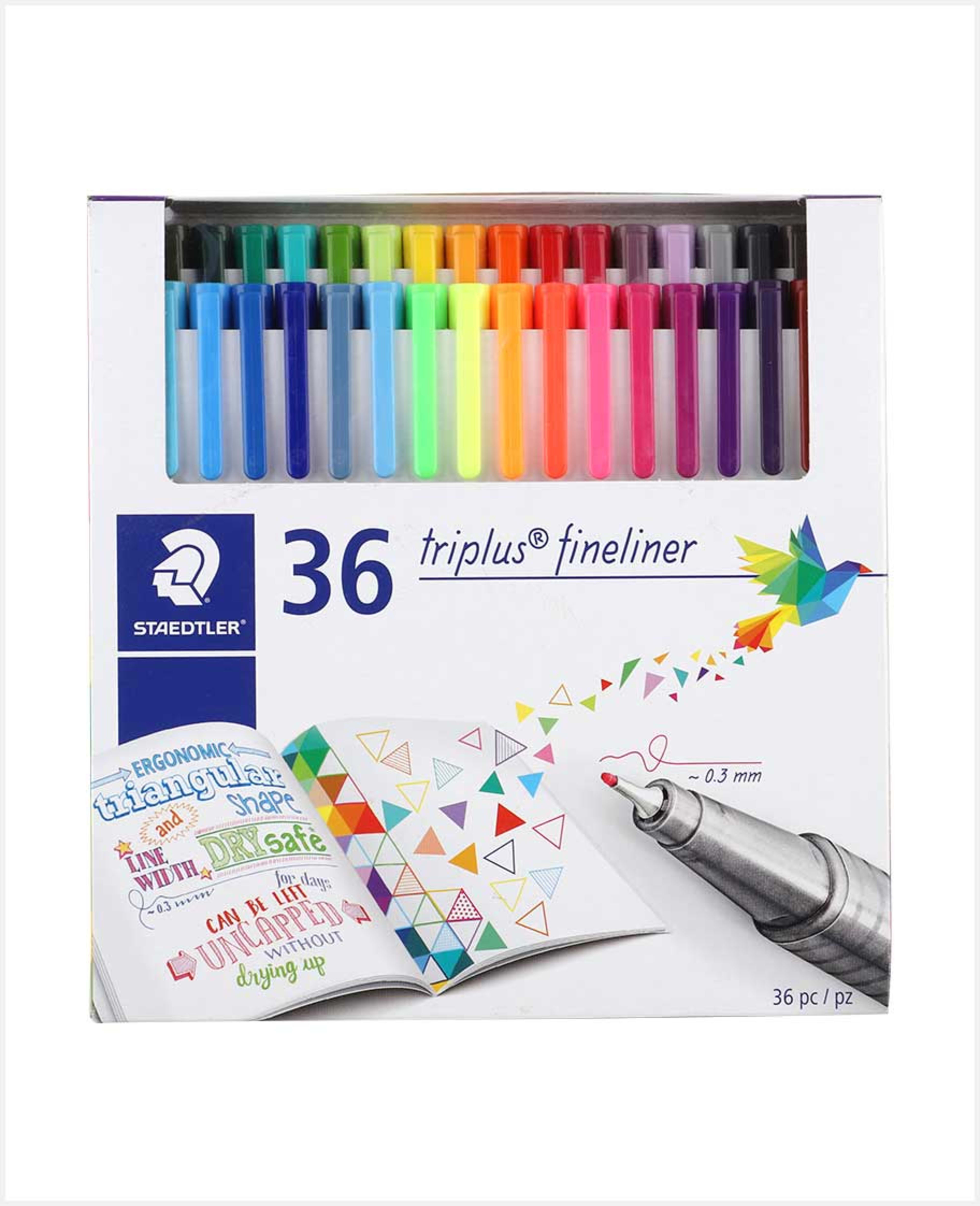 Staedtler Triplus Fineliner 36col St-334-c36