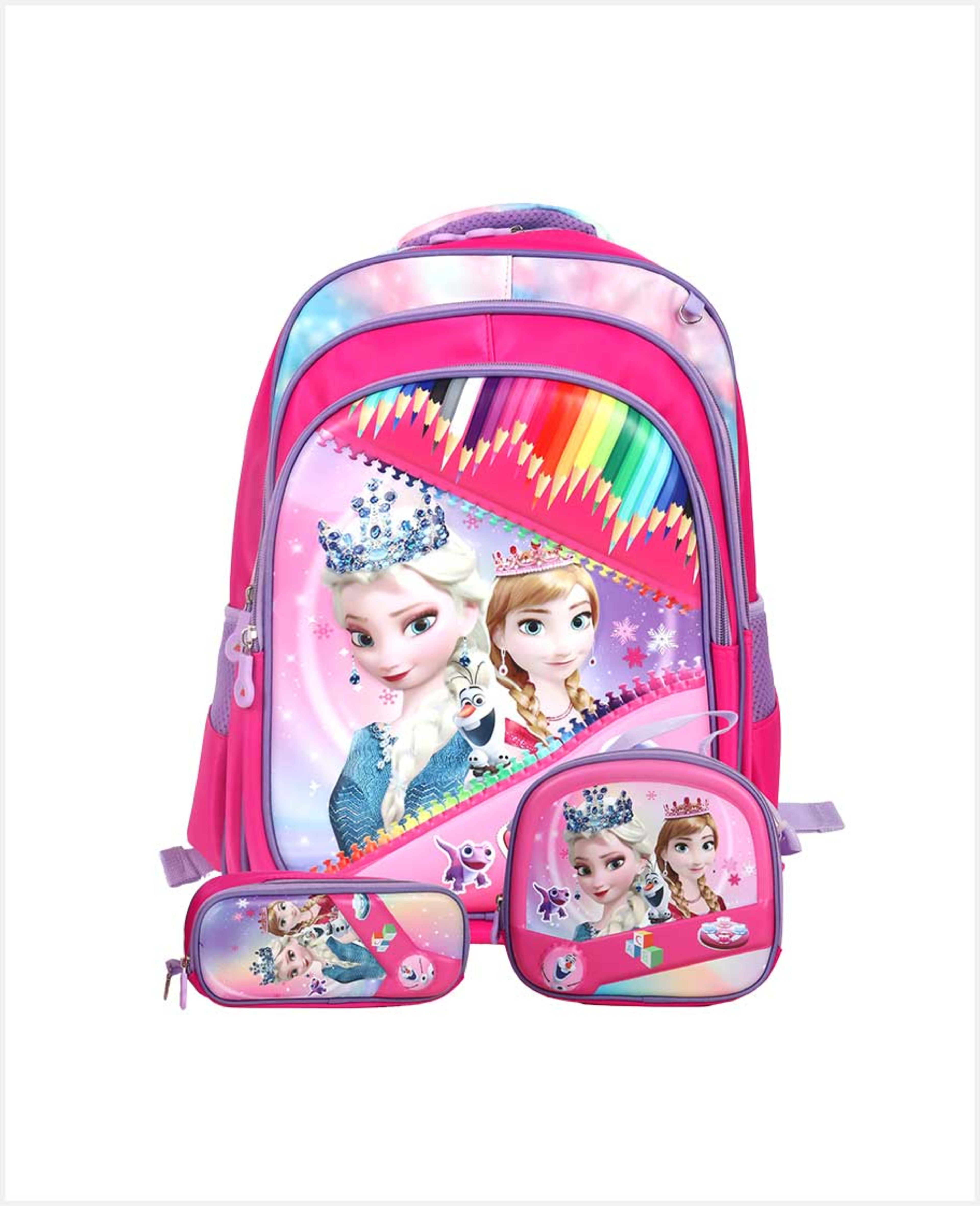 Aacown 16inch School Bag+lunch Bag+pencil Case 11401181