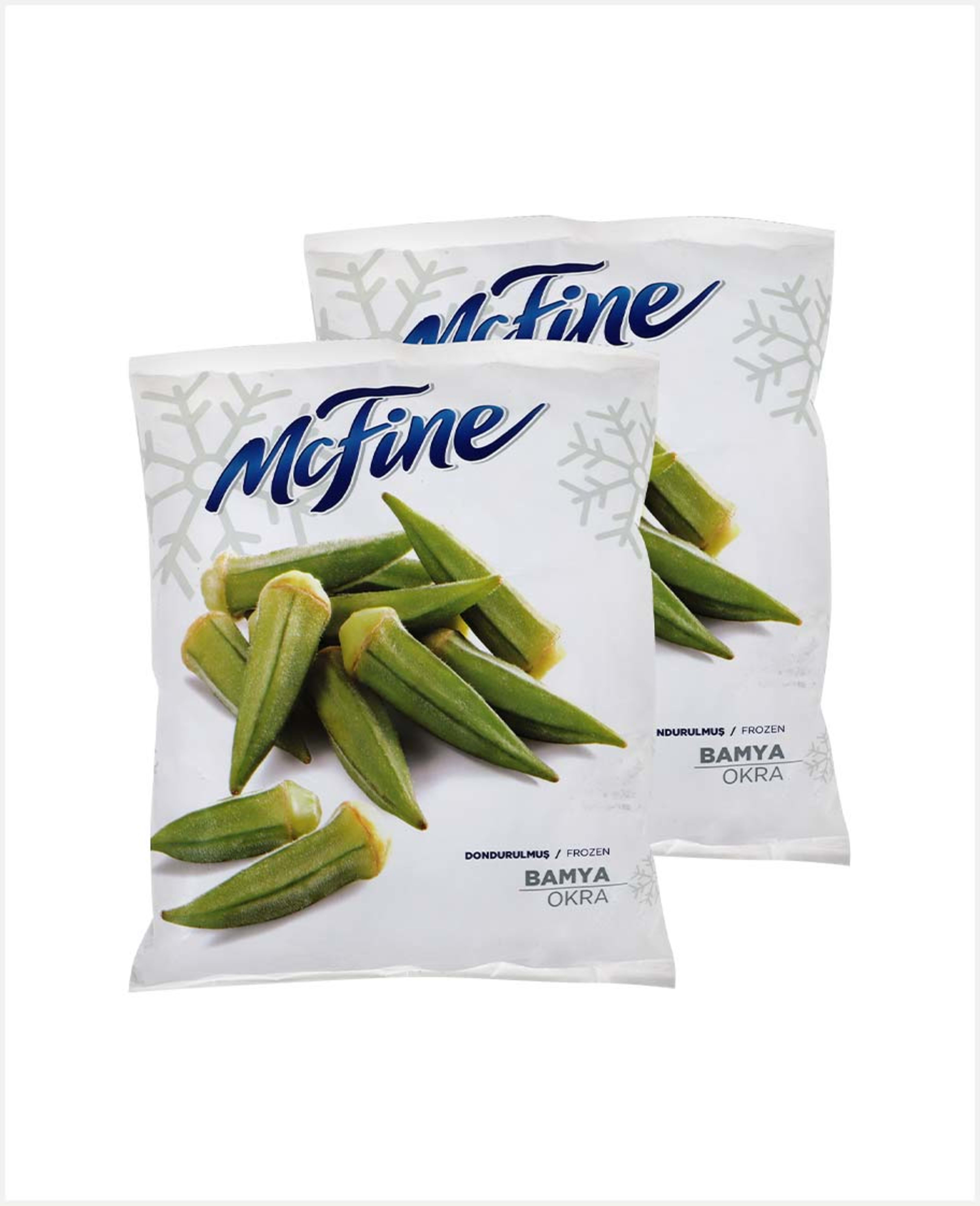 Mcfine Frozen Okra (bamya ) 2x450gm
