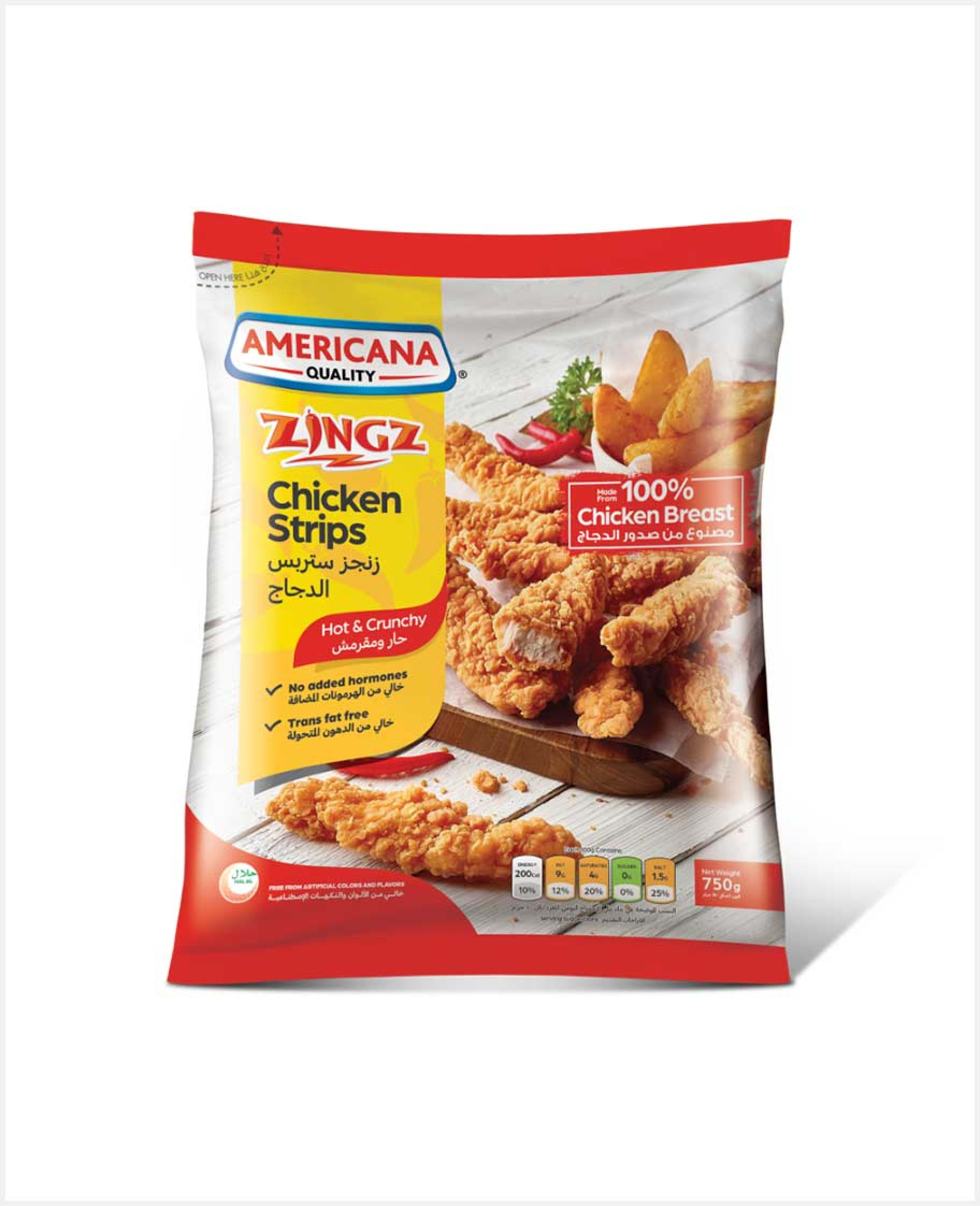 Americana Chicken Strips Spicy 750gm Promo