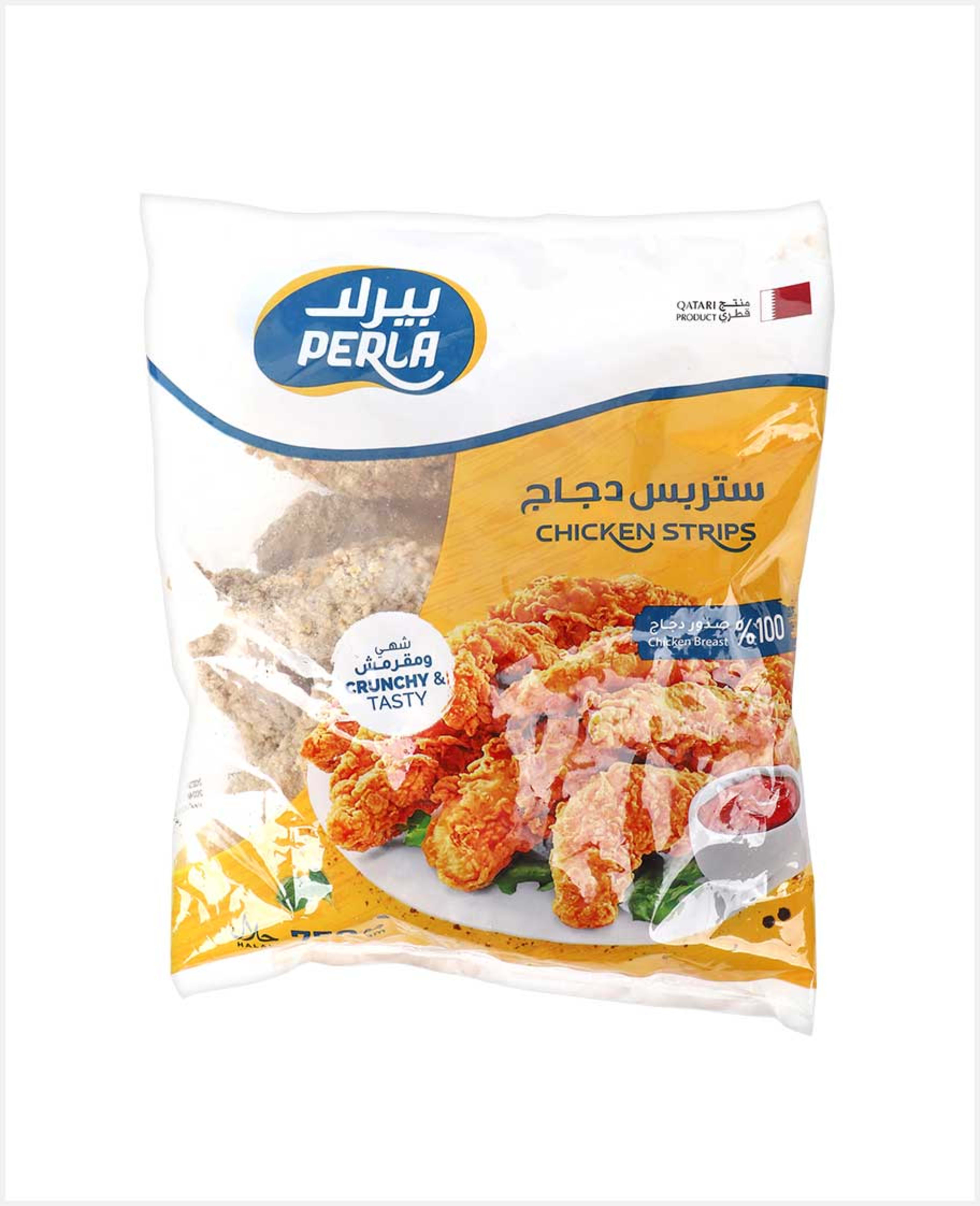 Perla Frozen Breaded Chicken Strips 750gm
