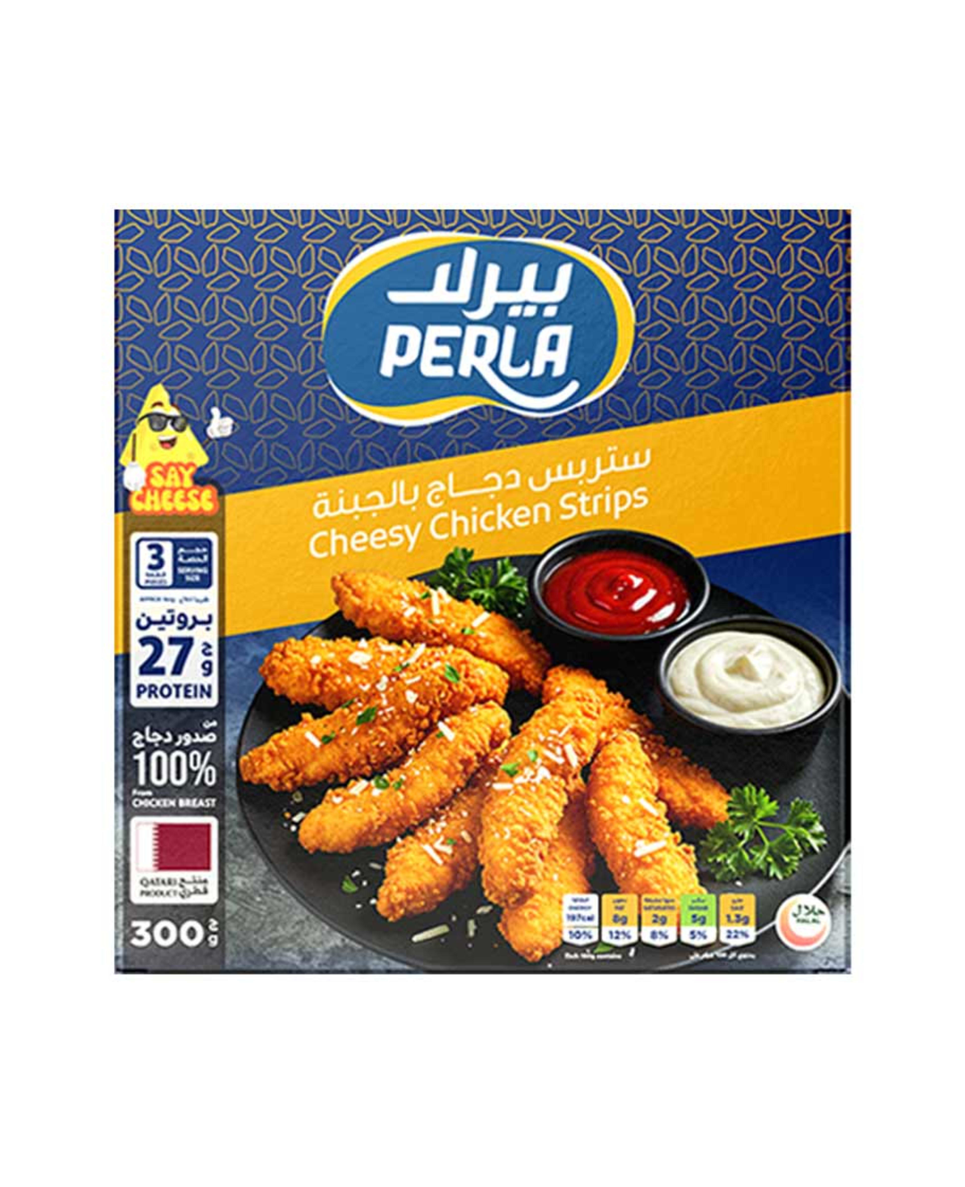 Perla Cheesy Chicken Strips 300gm