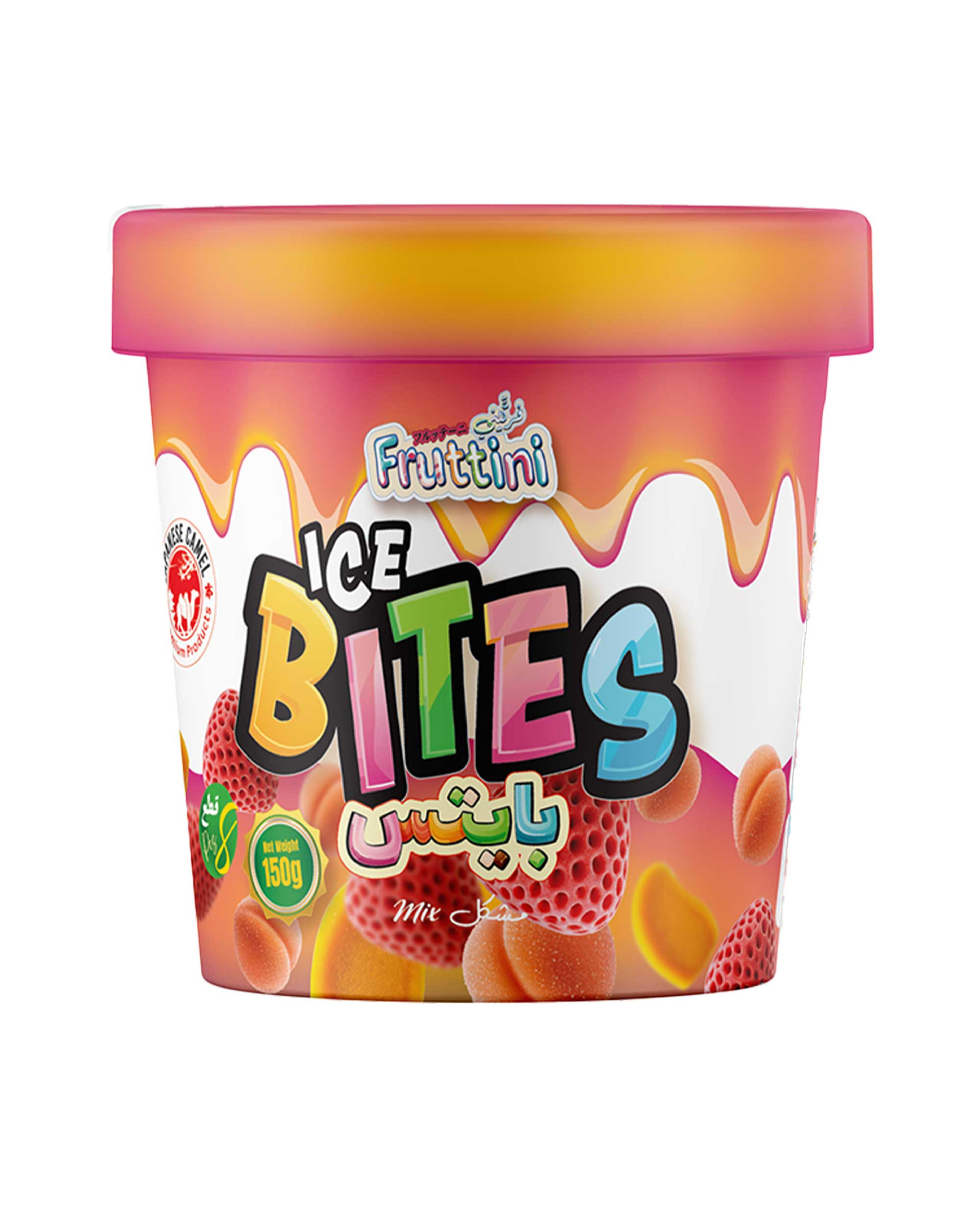 Japanese-camel Fruttini Ice Bites Mixed Flavor 150gm