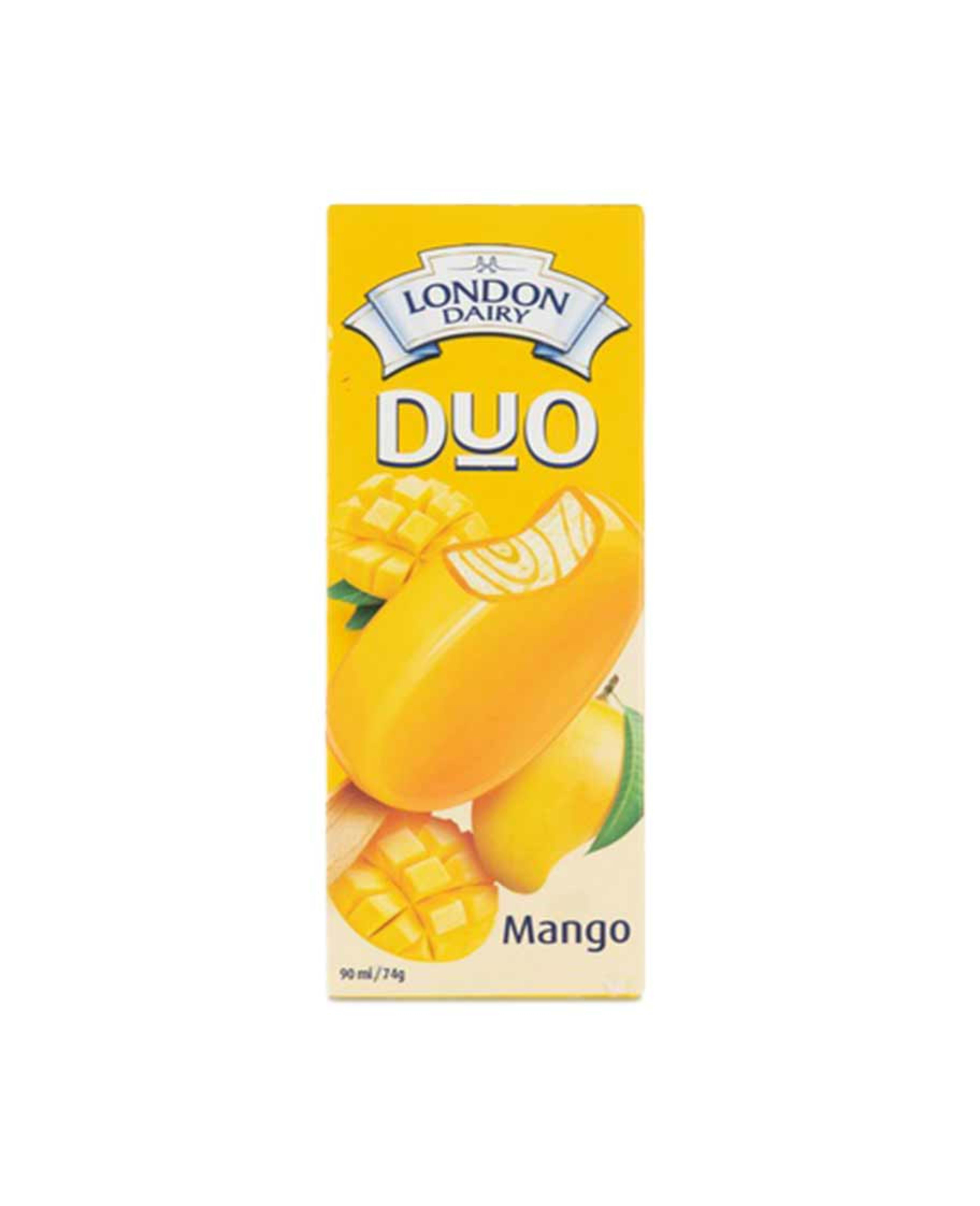 London Dairy Duo Mango Ice Cream Stick 90ml