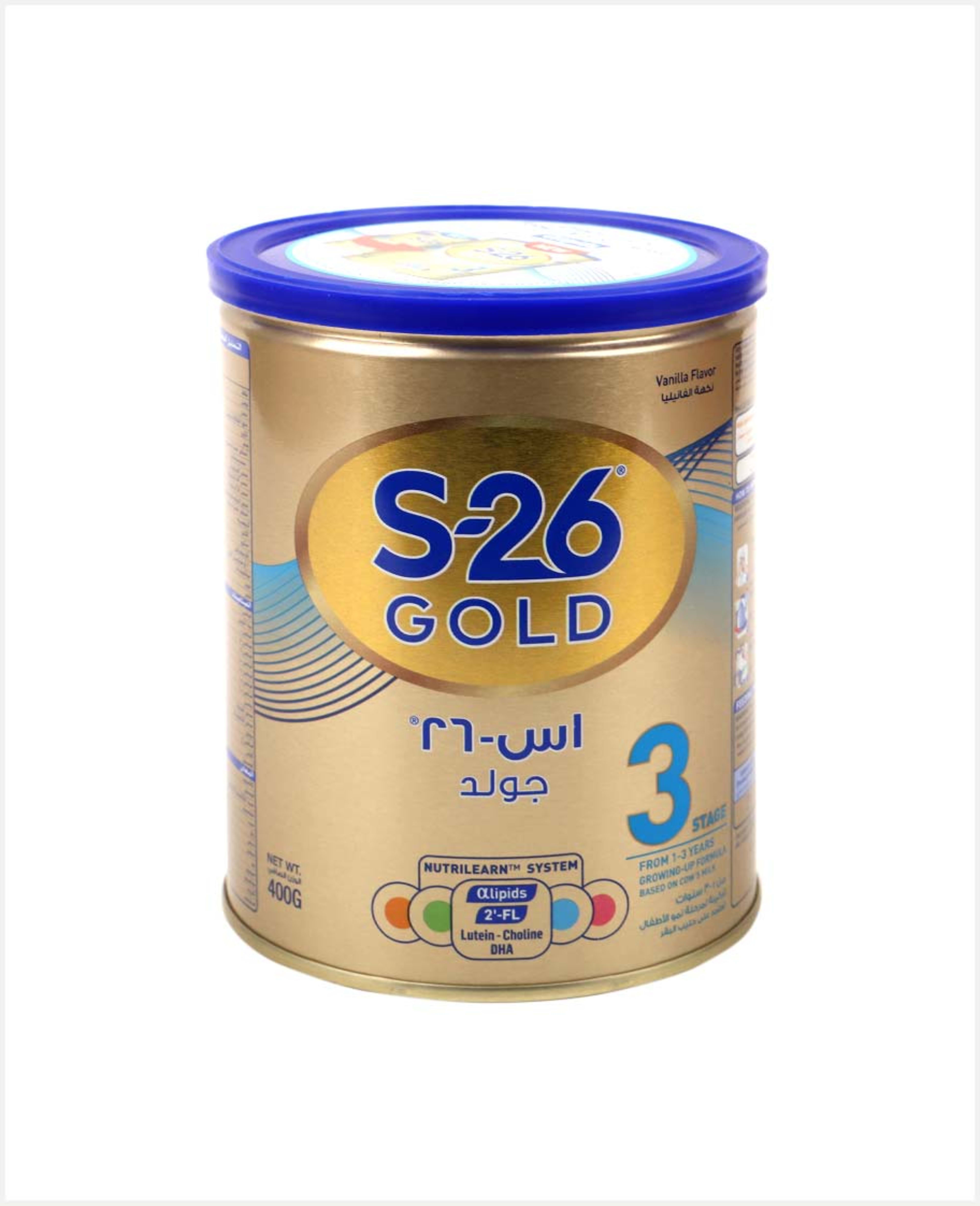 Wyeth S-26 Gold 3 Growing-up Milk Powder 400gm