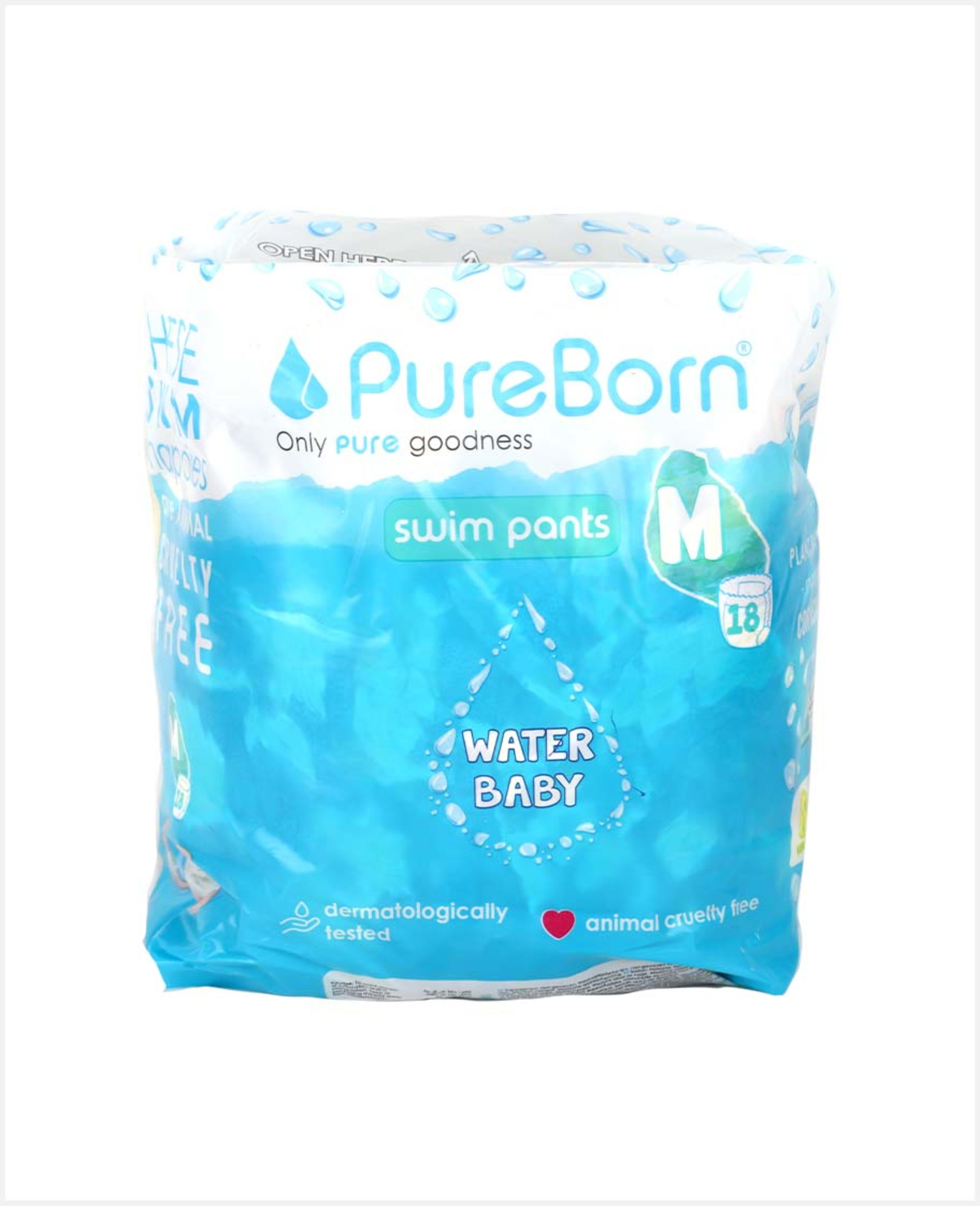 Pureborn Swim Pants Medium 6-11kg 18pcs