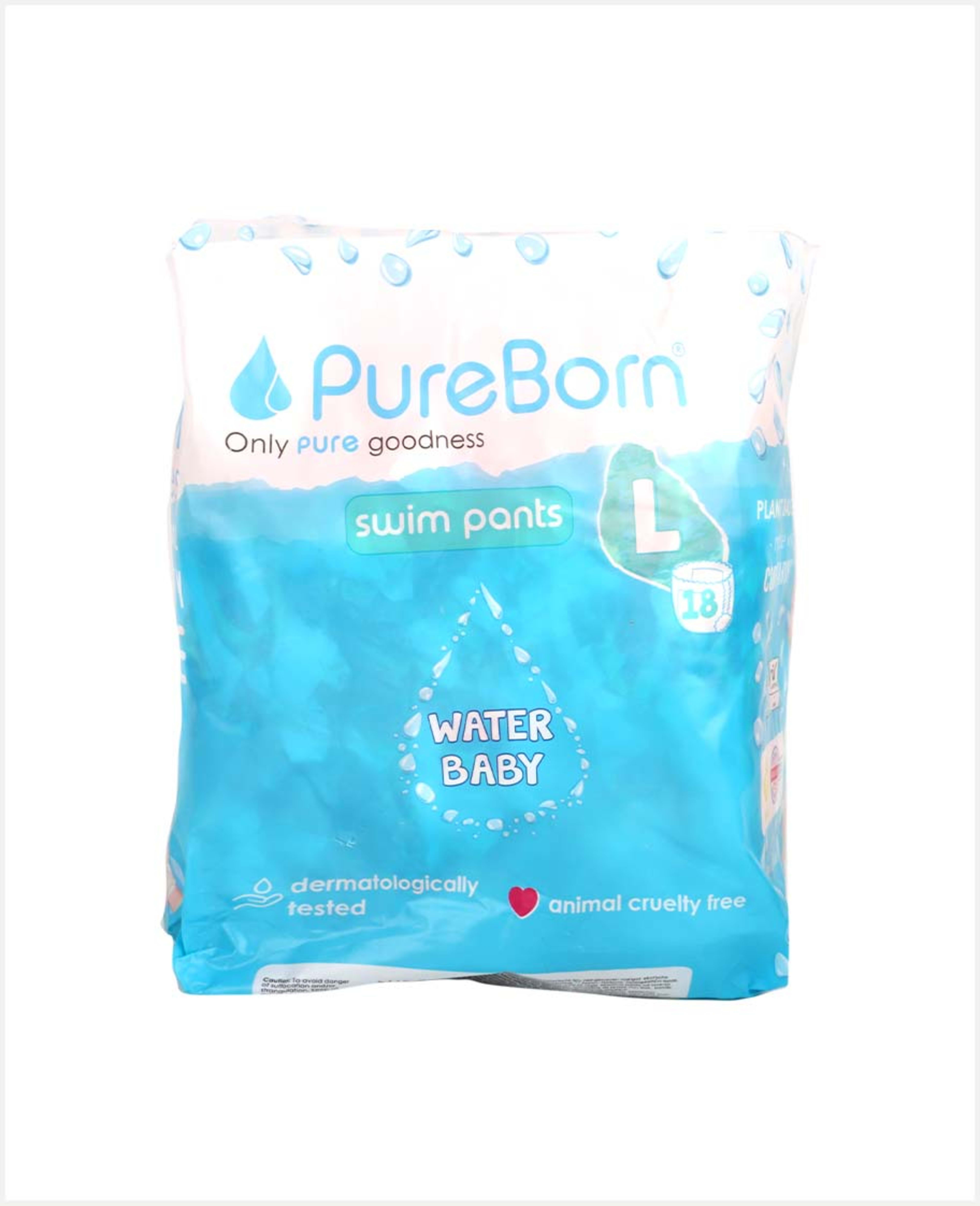Pureborn Swim Pants Large 9-14kg 18pcs