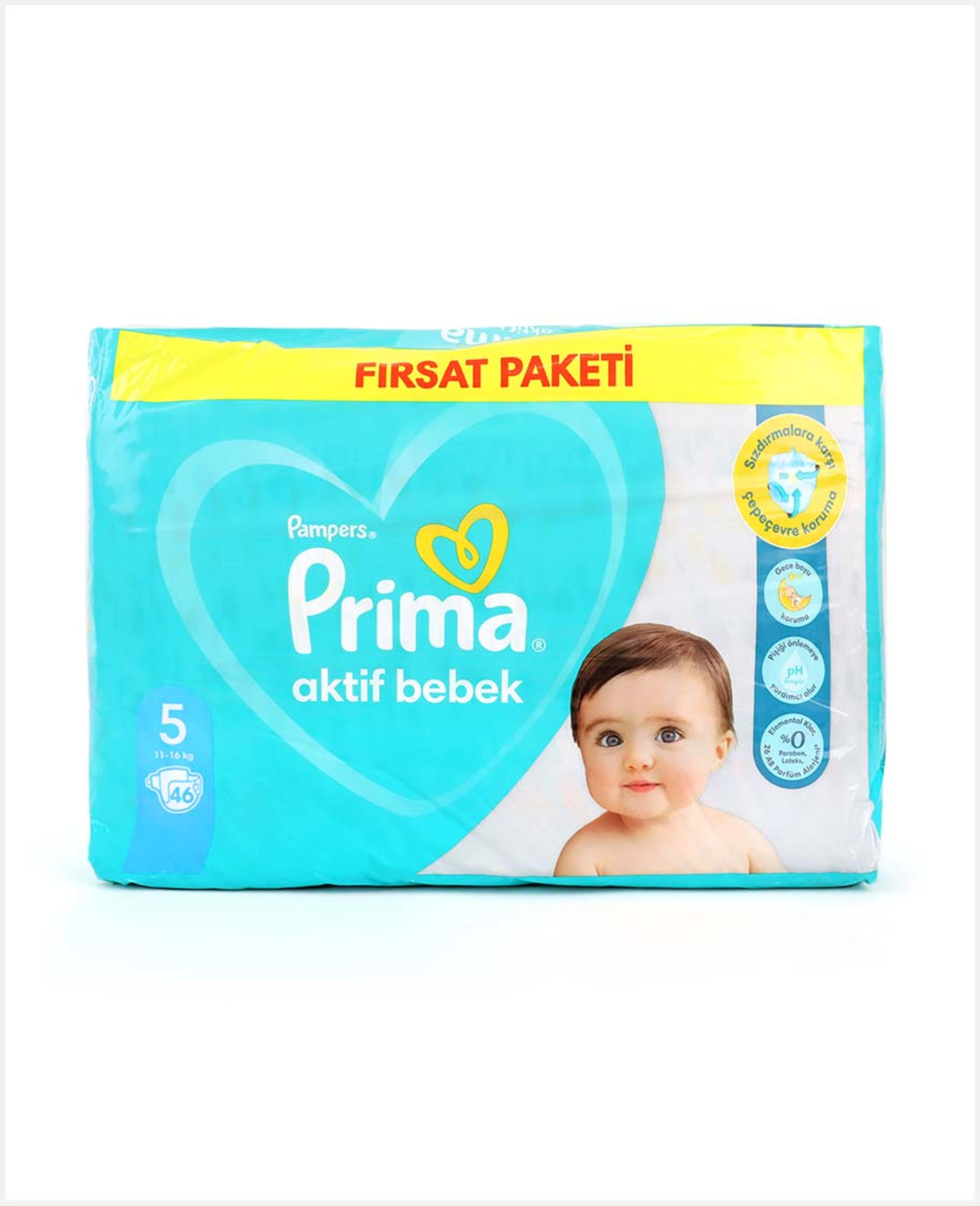 Pampers Prima Baby Diapers #5 (11-16kg) 46pcs