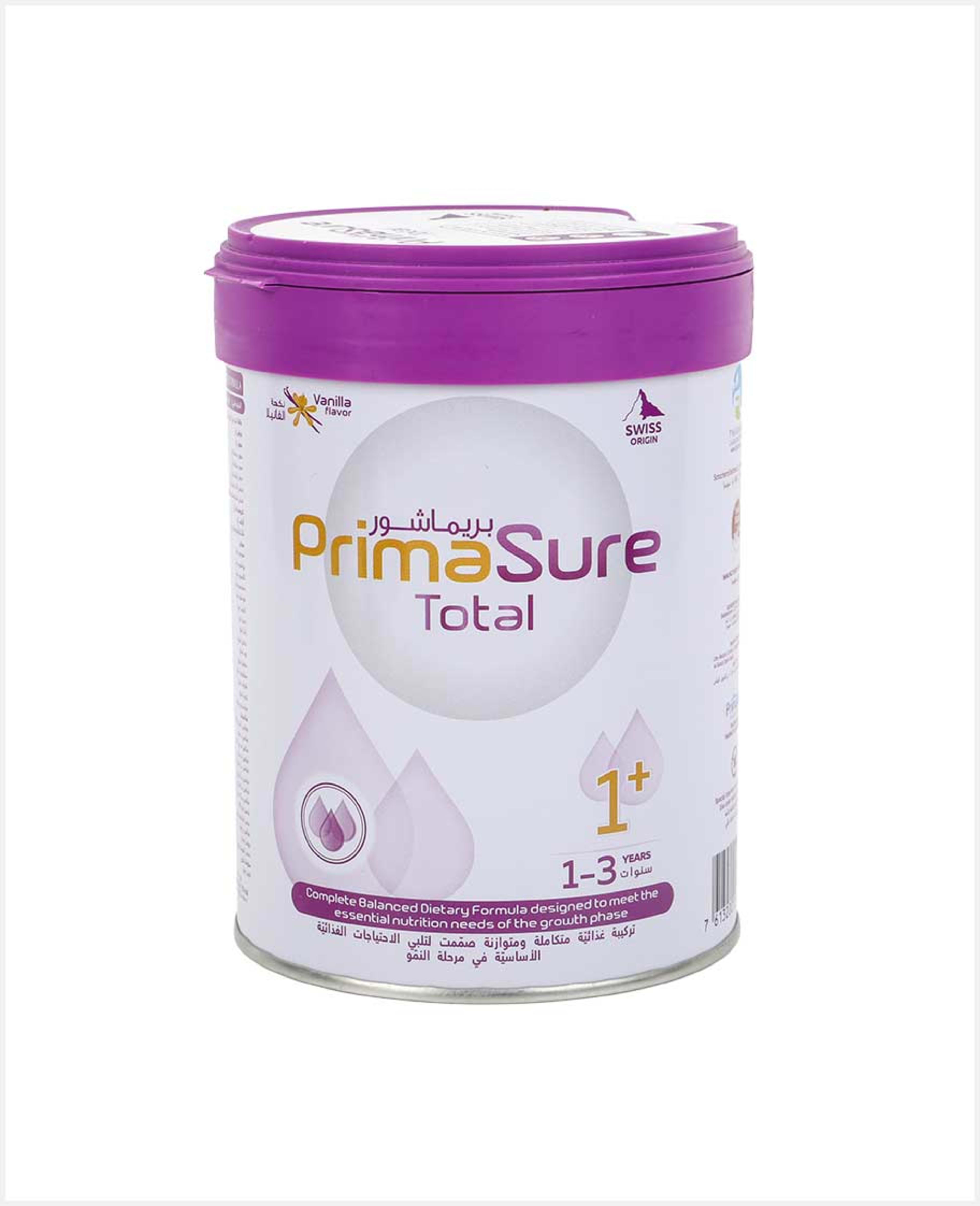Primasure Total 1+ Vanilla Flavor 400gm
