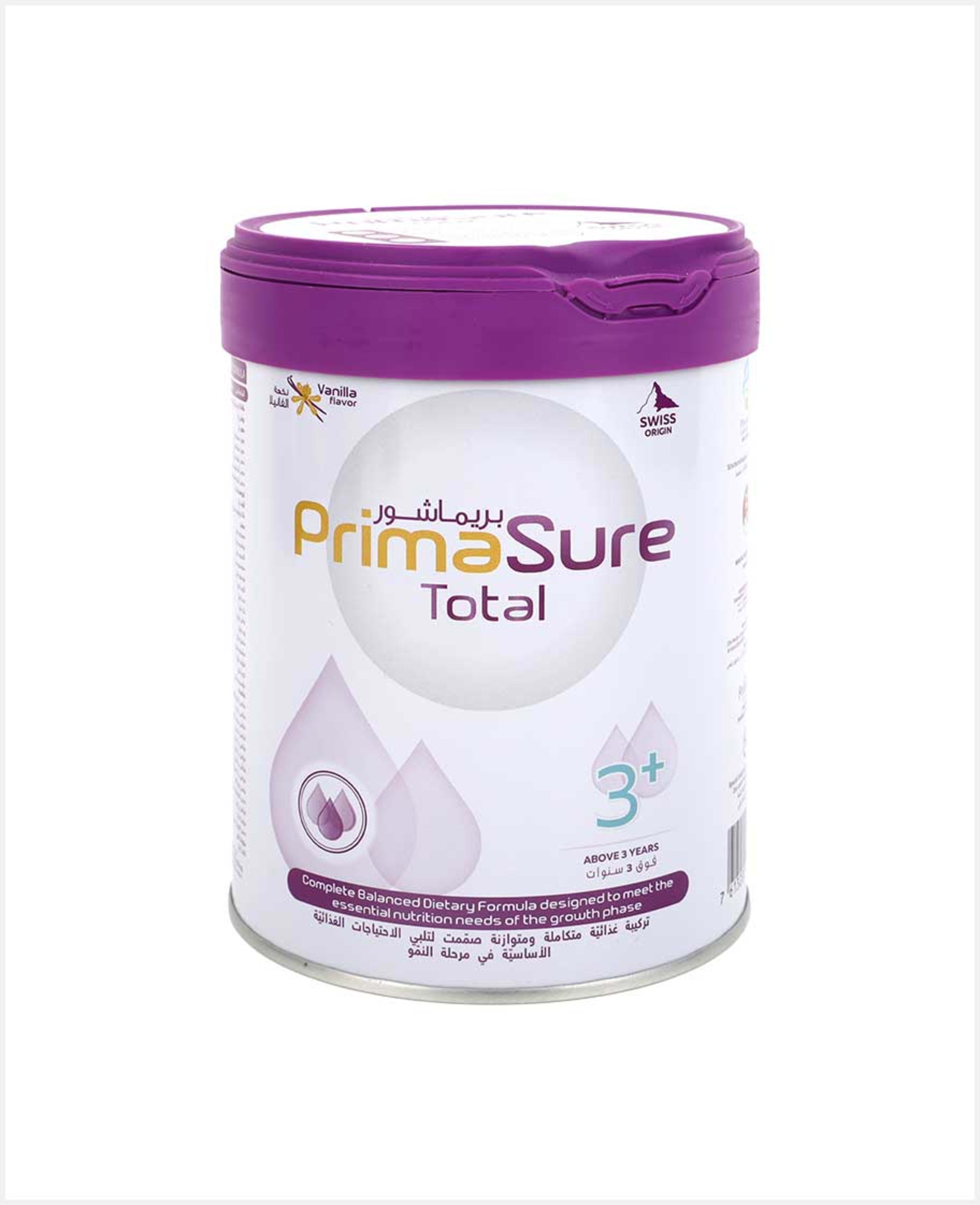 Primasure Total 3+ Vanilla Flavor 400gm