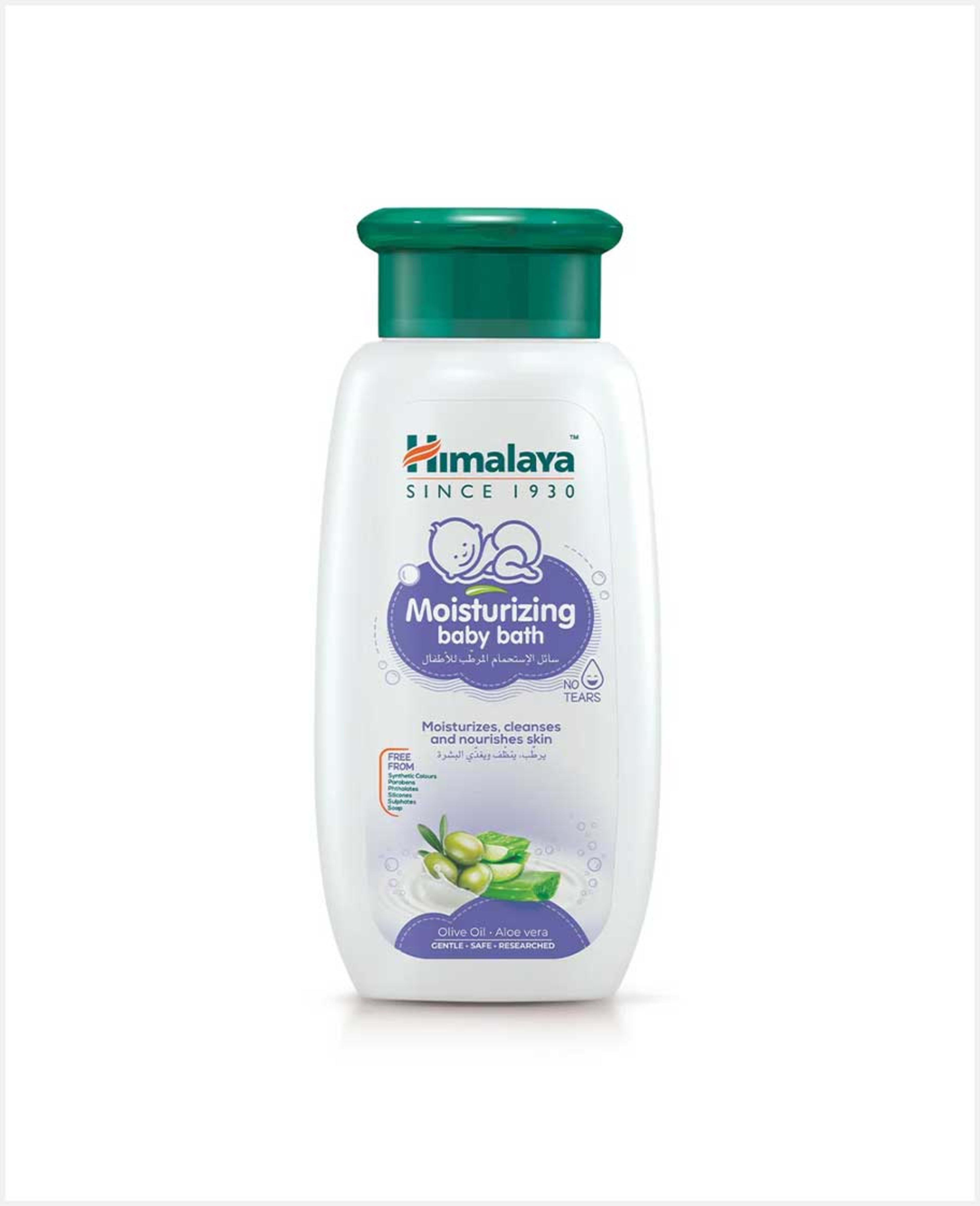 Himalaya Olive Oil Aloe Vera Moisturizing Baby Bath 200ml