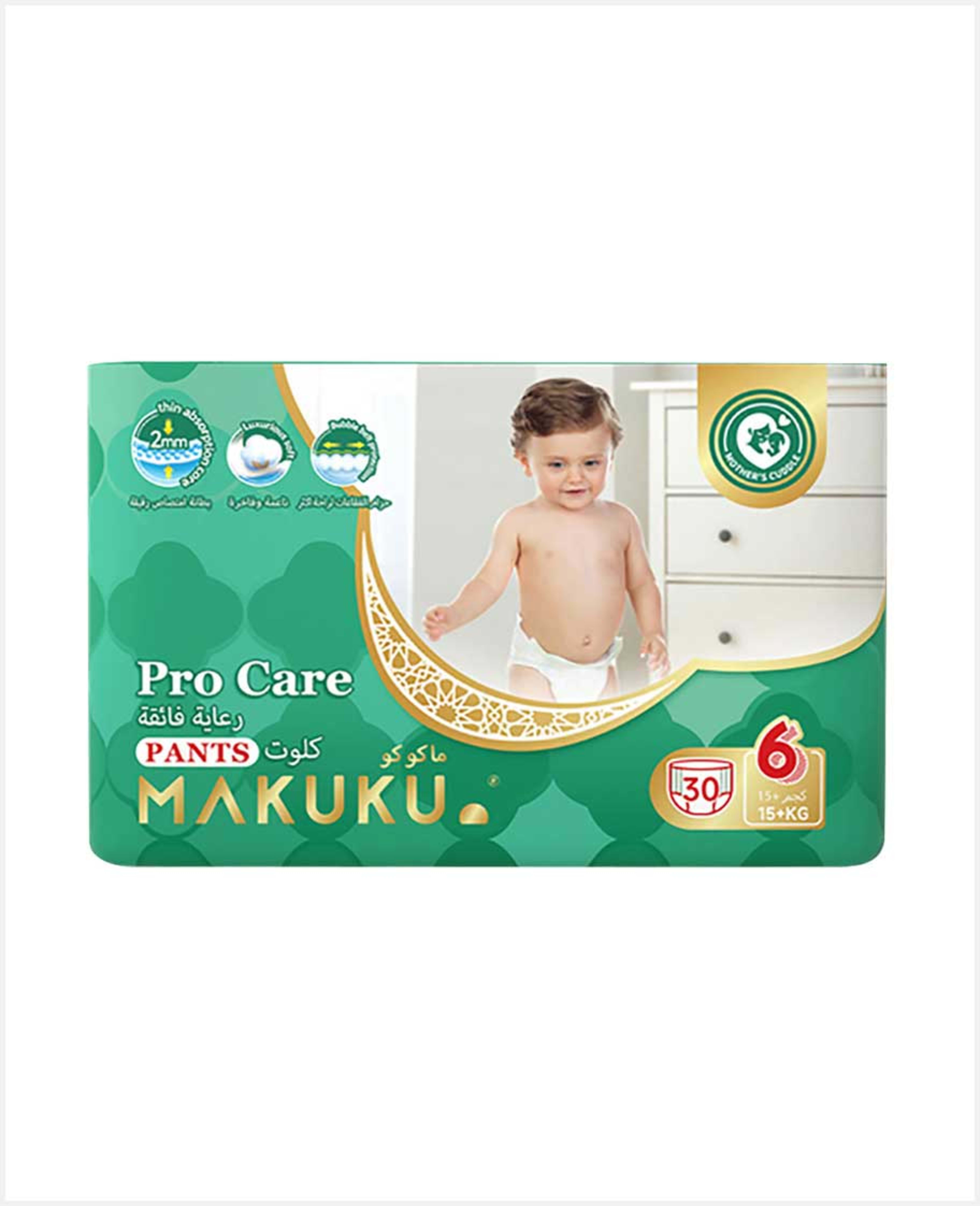 Makuku Diaper Pro Care Pants 2mm #6 15+kg 30pcs Promo