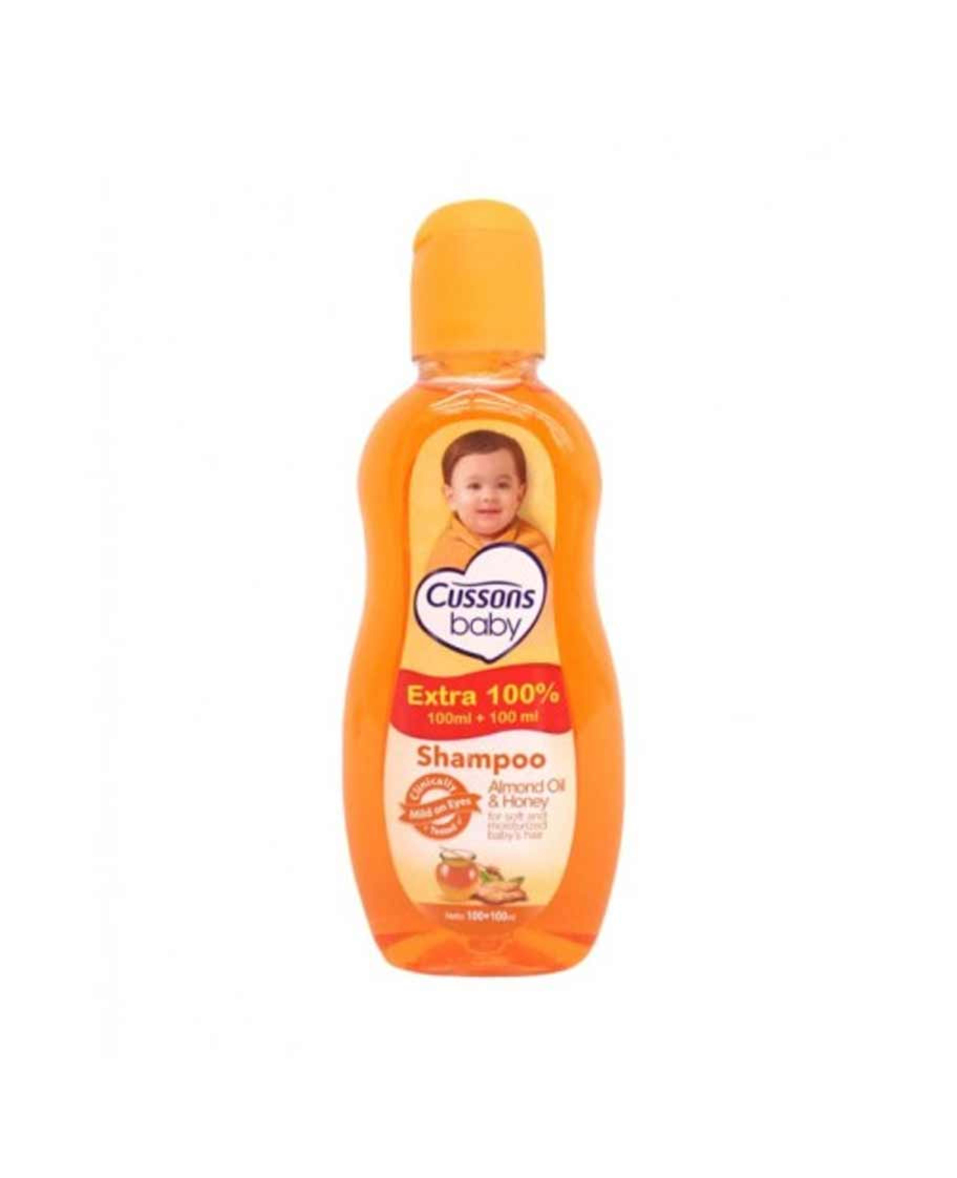 Cussons Baby Almond Oil & Honey Shampoo (100ml+100ml) 200ml